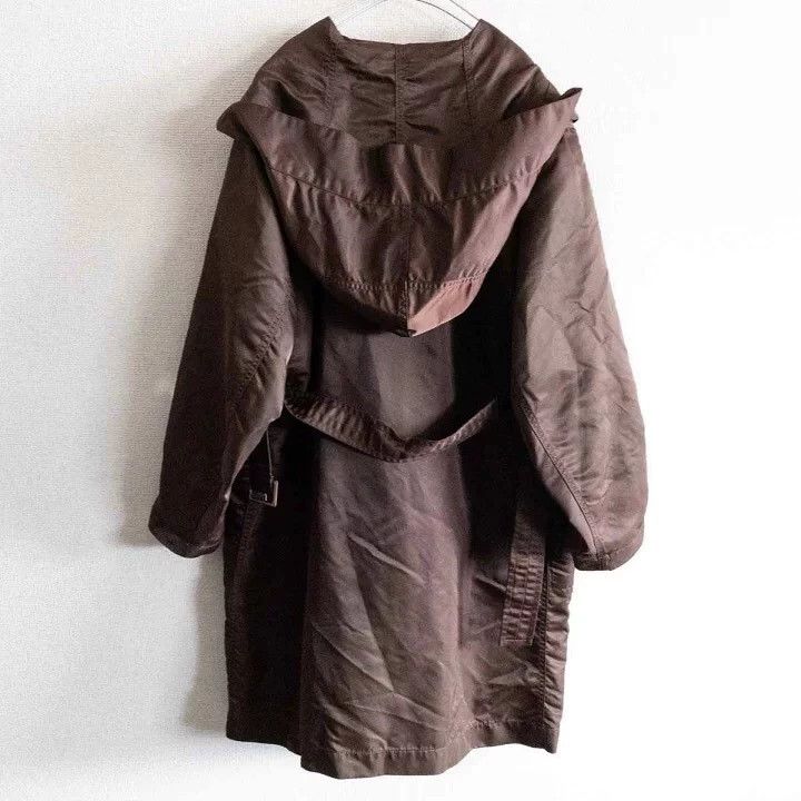 Yohji Yamamoto Yohji Yamamoto size os Men's double-breasted hooded coat Size US M / EU 48-50 / 2 - 2 Thumbnail
