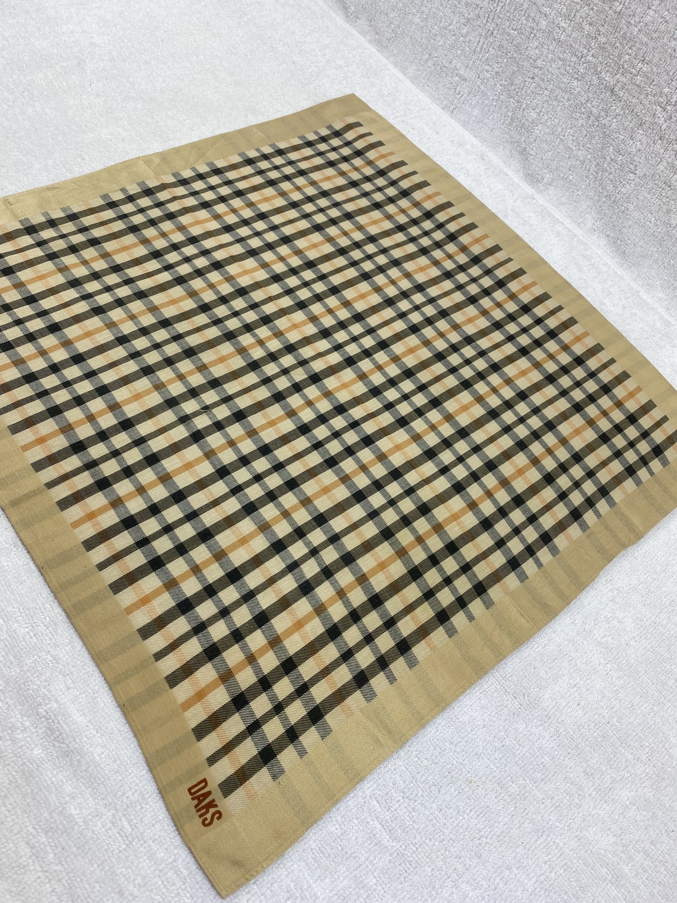 DAKS × Vintage Daks London Handkerchief / Bandana / Neckerchief Size ONE SIZE - 4 Thumbnail