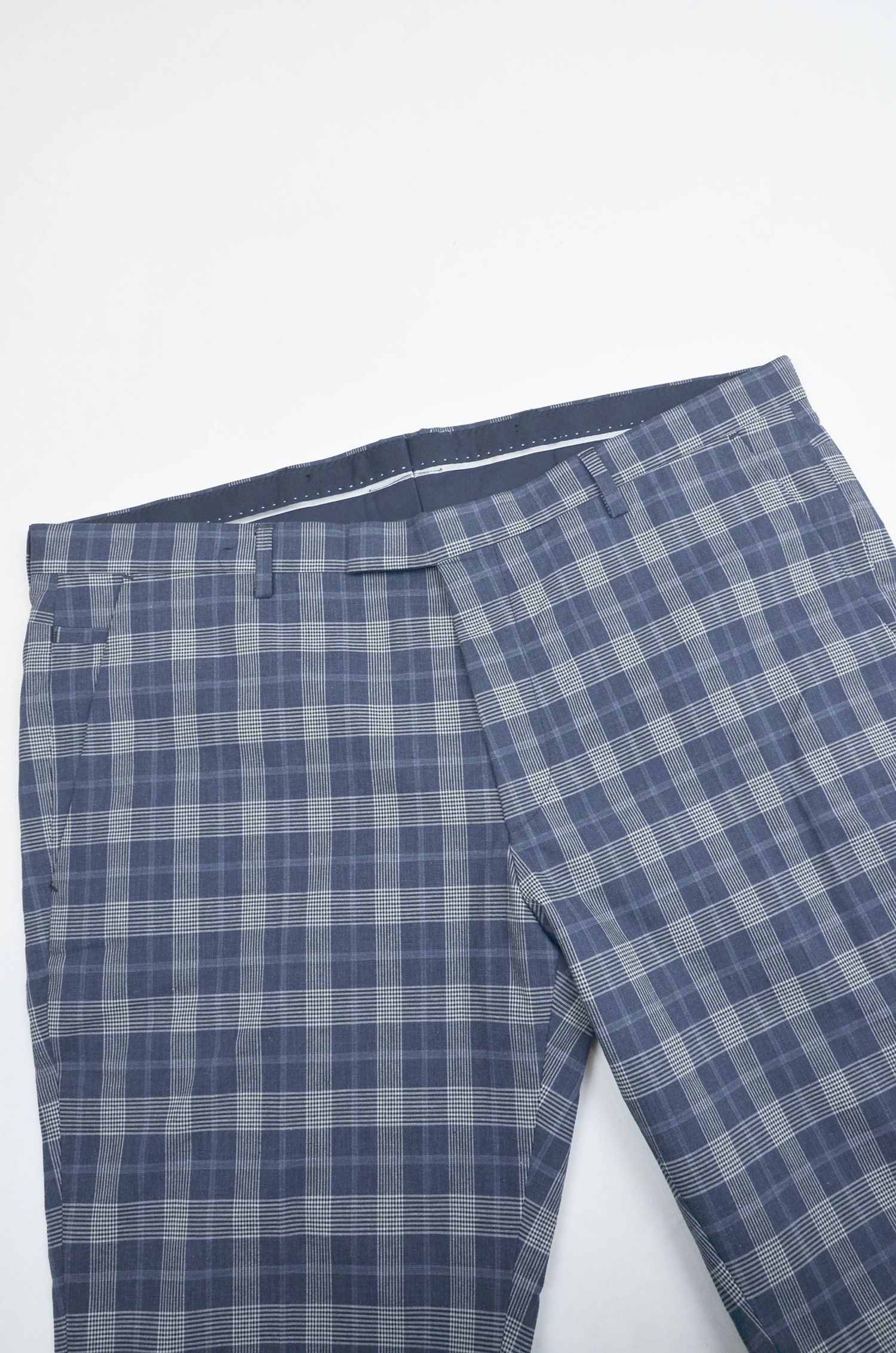 Joop! JOOP! Extra Slim Fit Checked Cotton Trousers Size 50 Size US 34 / EU 50 - 3 Thumbnail