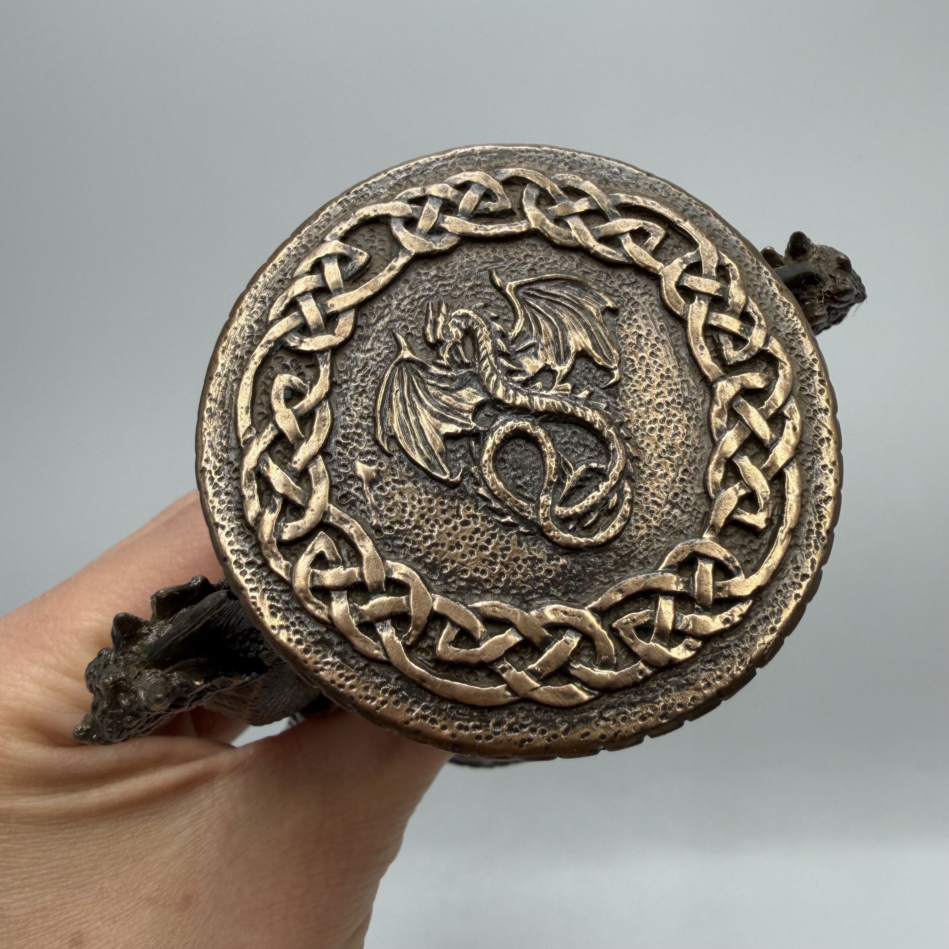 Other Dragon Hourglass Bronze Finish Polystone Sand Timer Size ONE SIZE - 3 Thumbnail