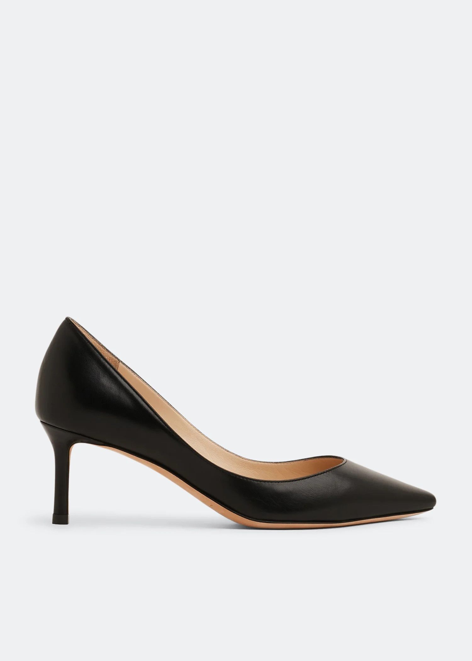 Jimmy Choo o1s22i1n1024 Romy 60 Pumps in Black Size US 10 / IT 40 - 1 Thumbnail