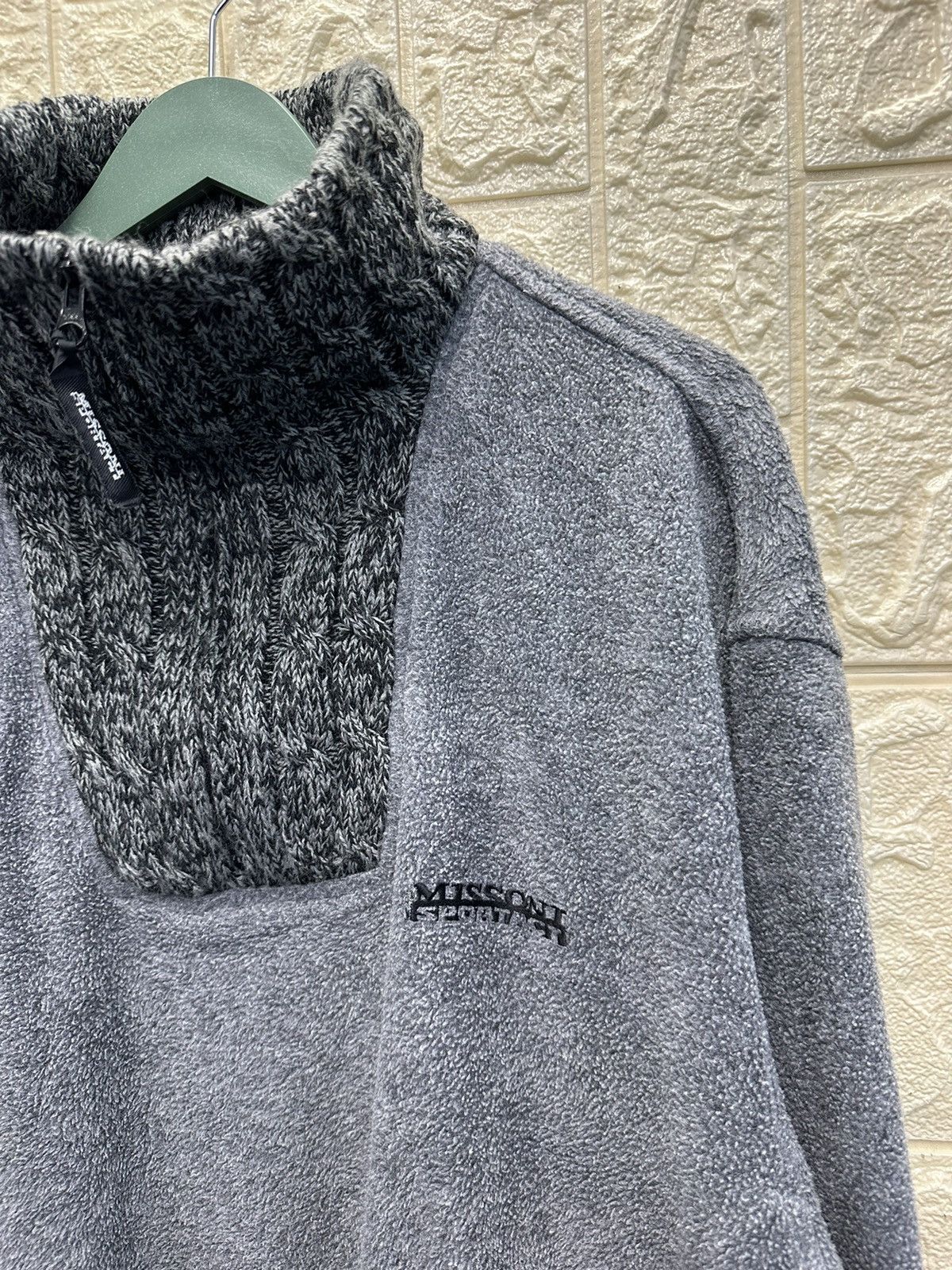 Missoni Missoni Sportact Fleece Fullneck Sweatshirt MJ137 Size US M / EU 48-50 / 2 - 3 Thumbnail