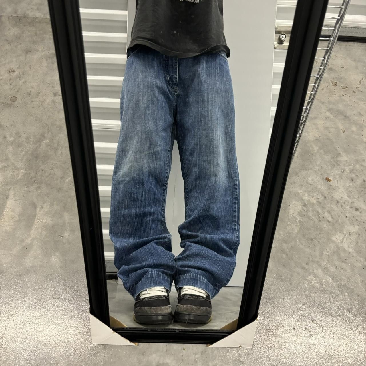 Quiksilver × Vintage Crazy Vintage Y2K/2000s Grunge Faded Medium Wash Quiskilvsr Skater Denim Jeans! Size US 34 / EU 50 - 1 Thumbnail