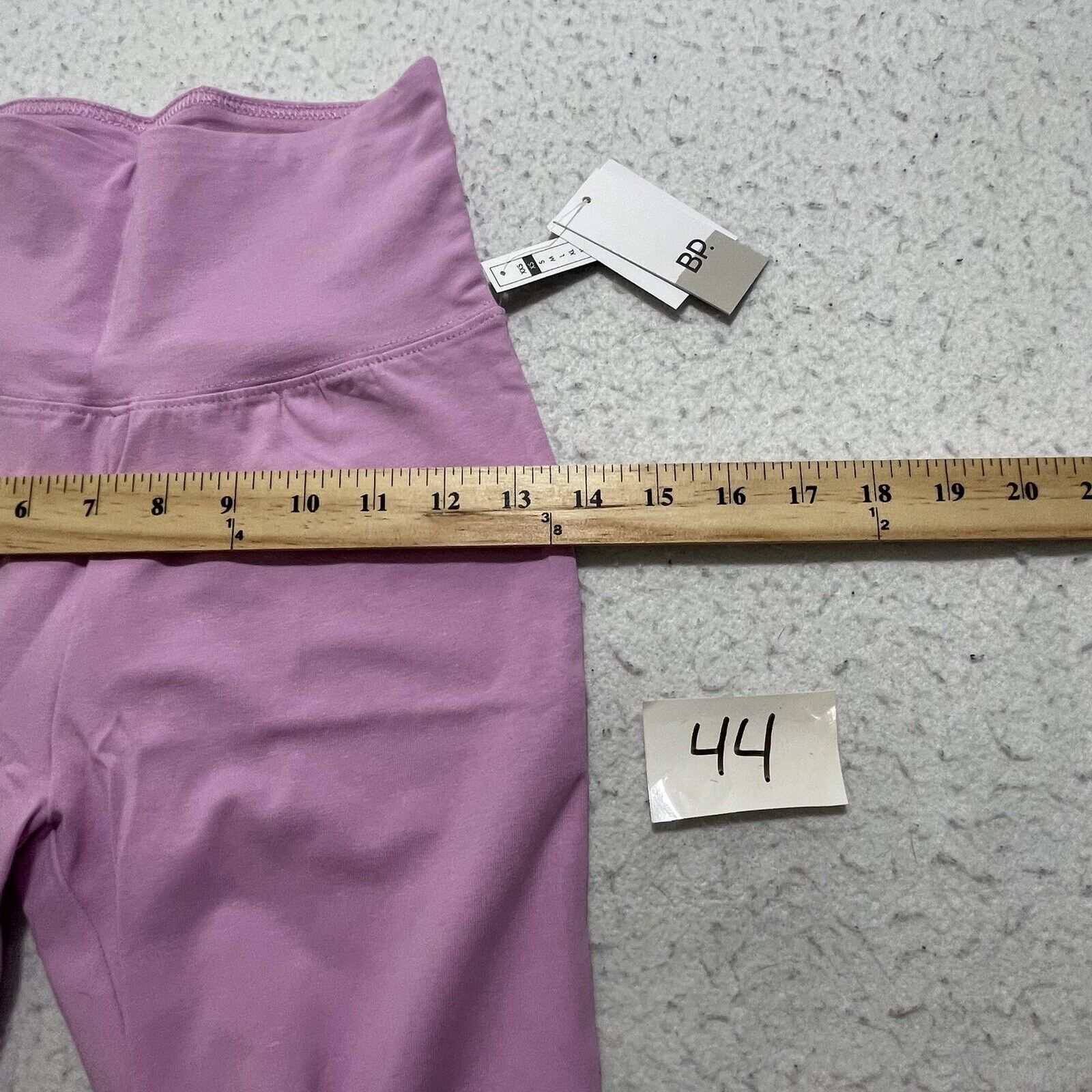 Nordstrom BP Pink Purple Tulip Biker Shorts High Waisted 8" Inseam Size 26" / US 2 / IT 38 - 8 Thumbnail