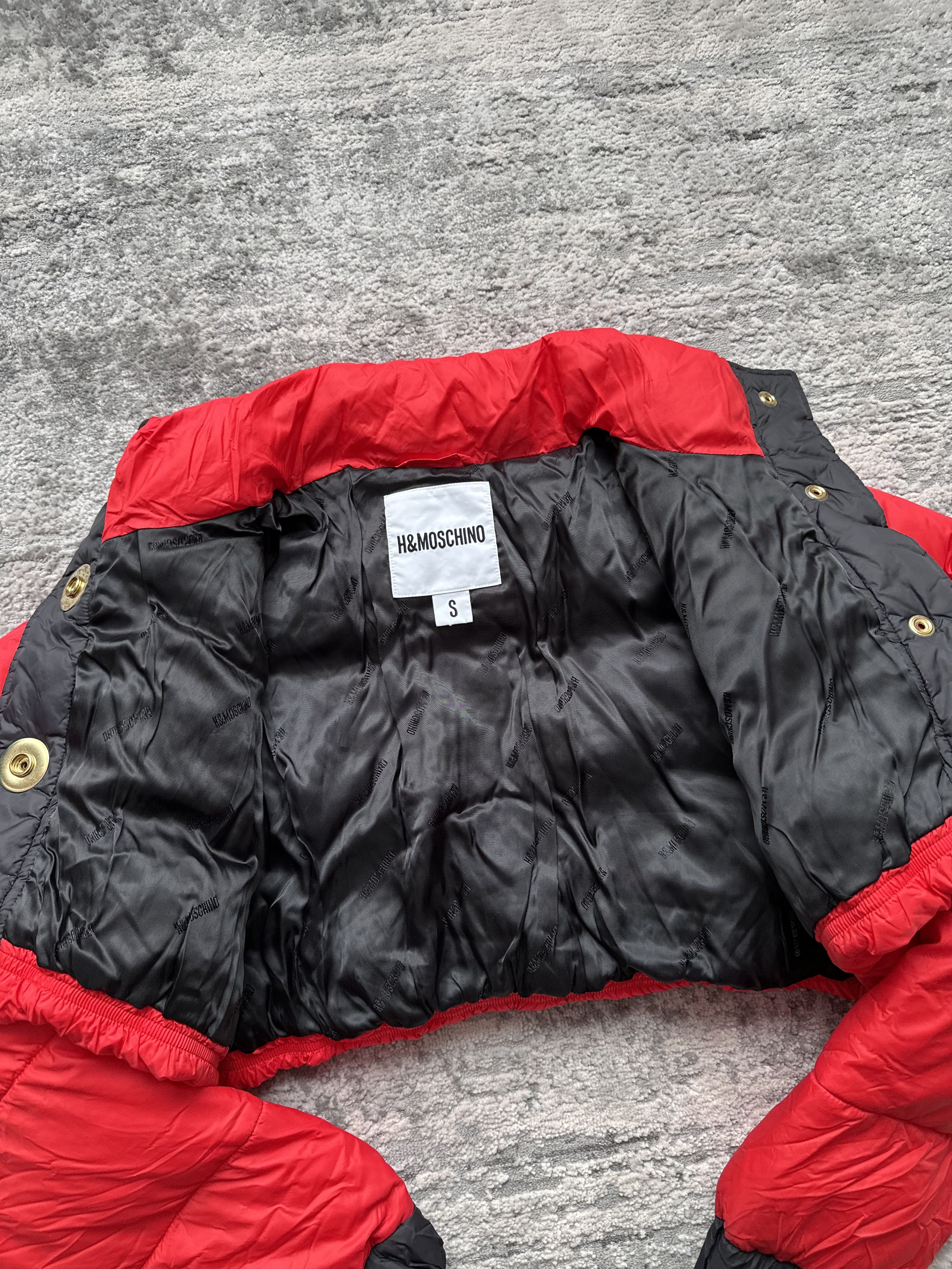 H&M × Moschino H&M Moschino cropped puffer jacket Size S / US 4 / IT 40 - 3 Thumbnail