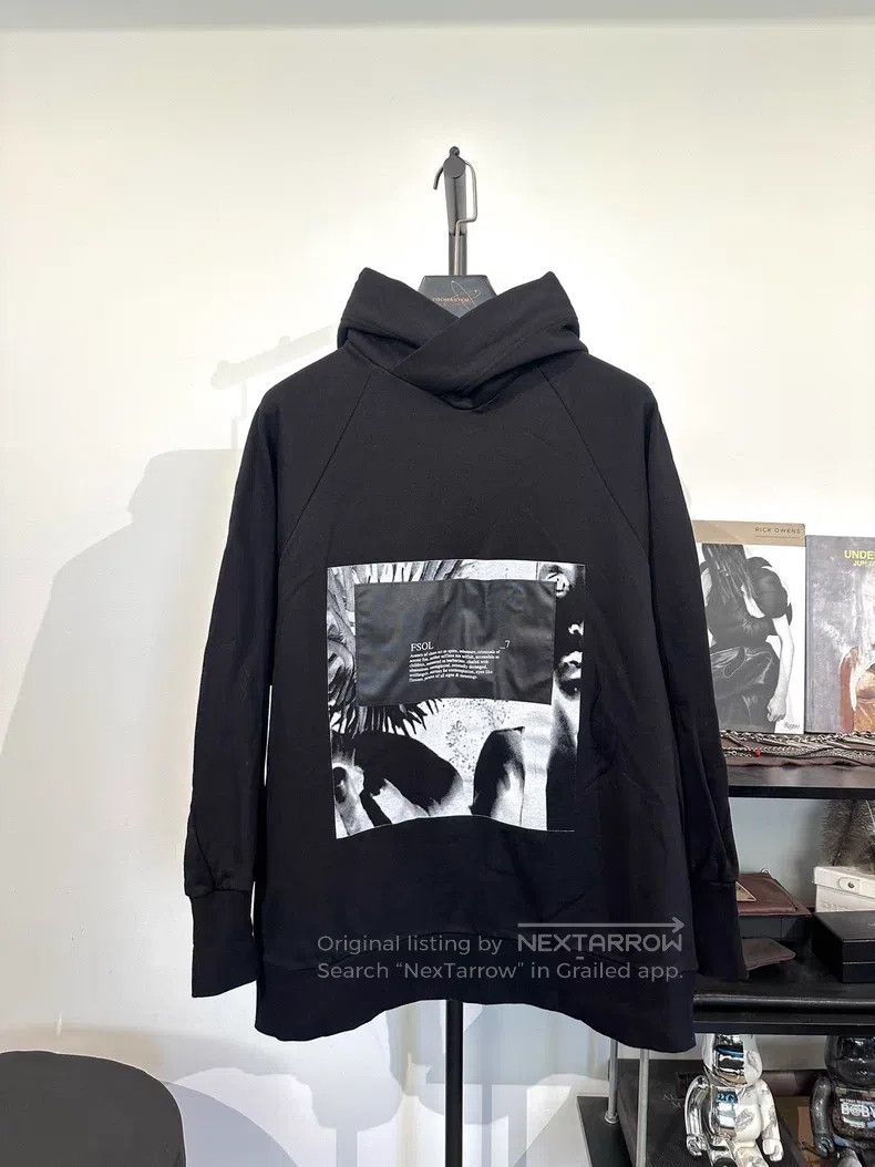 Julius Julius Patchwork Printed Hooded Sweatshirt Size US M / EU 48-50 / 2 - 1 Thumbnail
