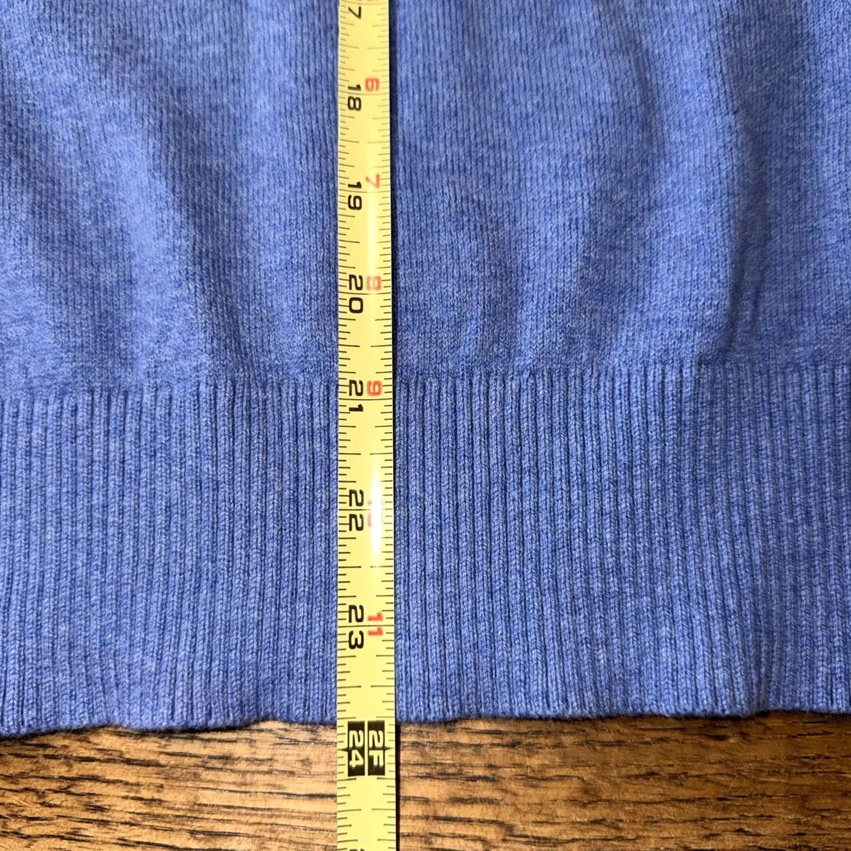 Vintage VINTAGE L.L.Bean Sweater Womens Small Blue Turtleneck Cotton Cashmere Pullover Outdoors Mens? Size S / US 4 / IT 40 - 6 Thumbnail