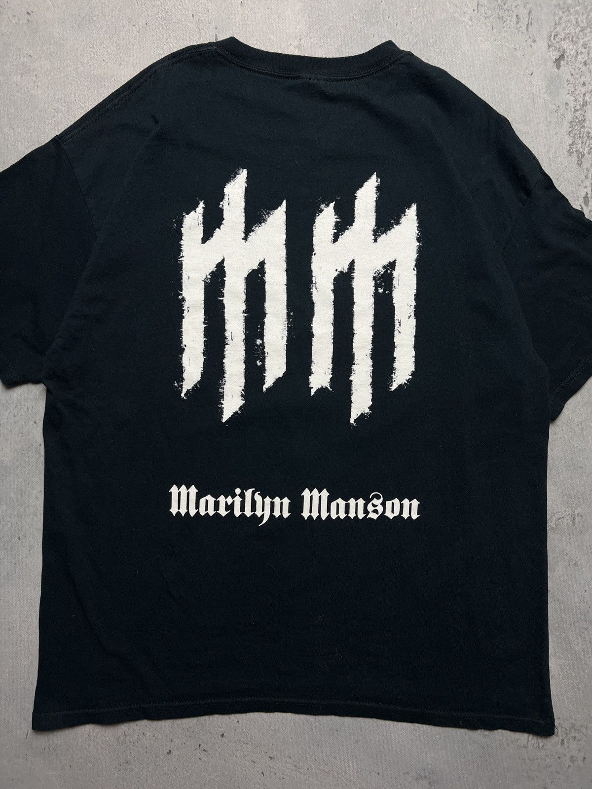 Band Tees Vintage Marilyn Manson Rare T-Shirt Rock Archive 90s 00s y2k Size US XL / EU 56 / 4 - 11 Thumbnail