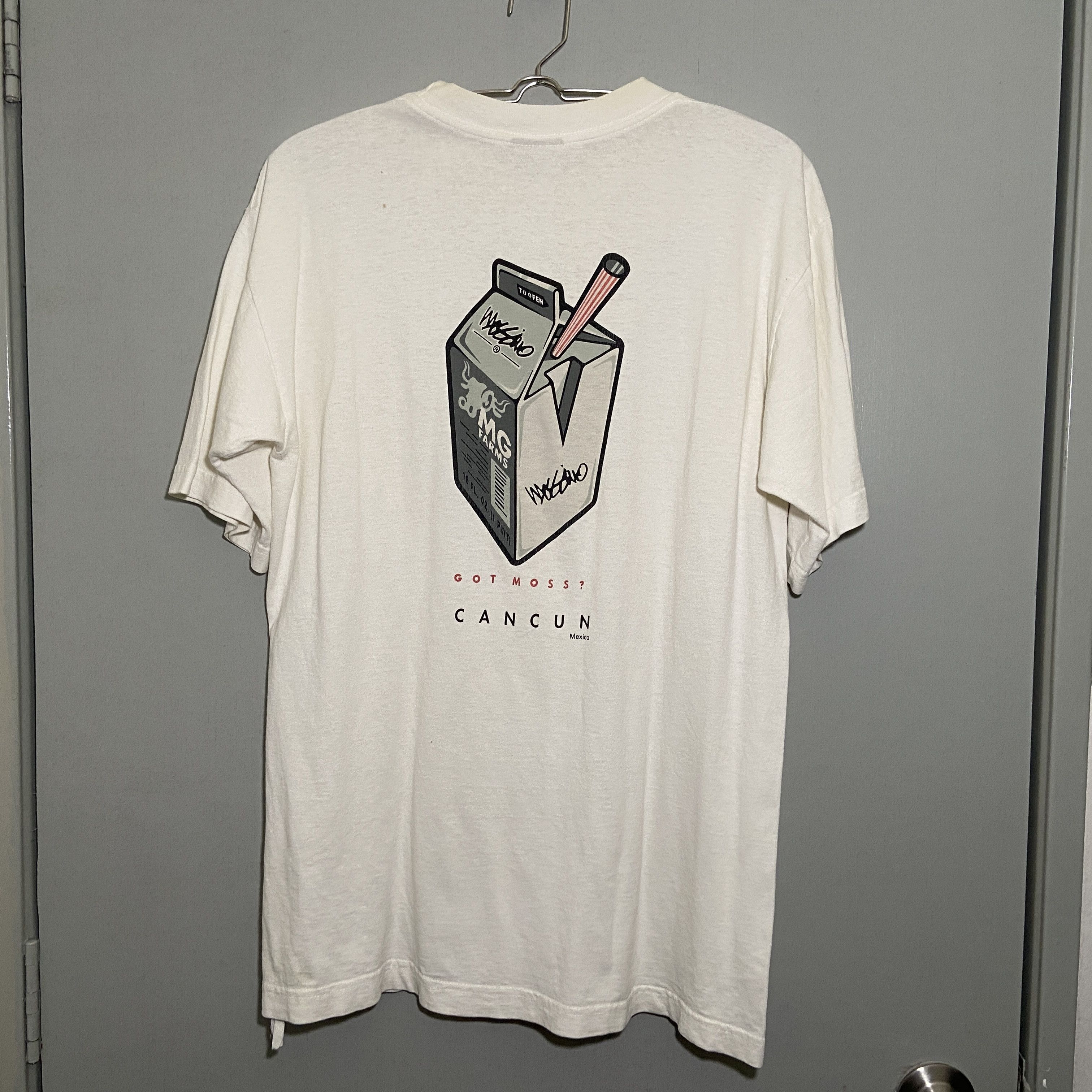 Vintage Vintage MOSSIMO Milk Got Moss? Tee Size US S / EU 44-46 / 1 - 1 Thumbnail