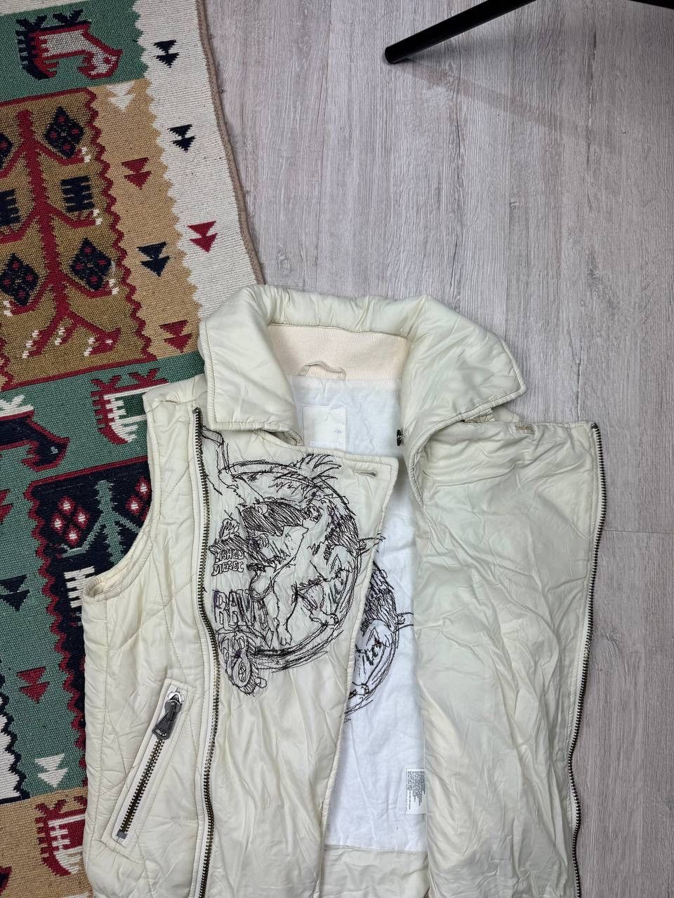 Diesel × Vintage Vintage Diesel Puffer Y2K Vest Size XS / US 0-2 / IT 36-38 - 5 Thumbnail