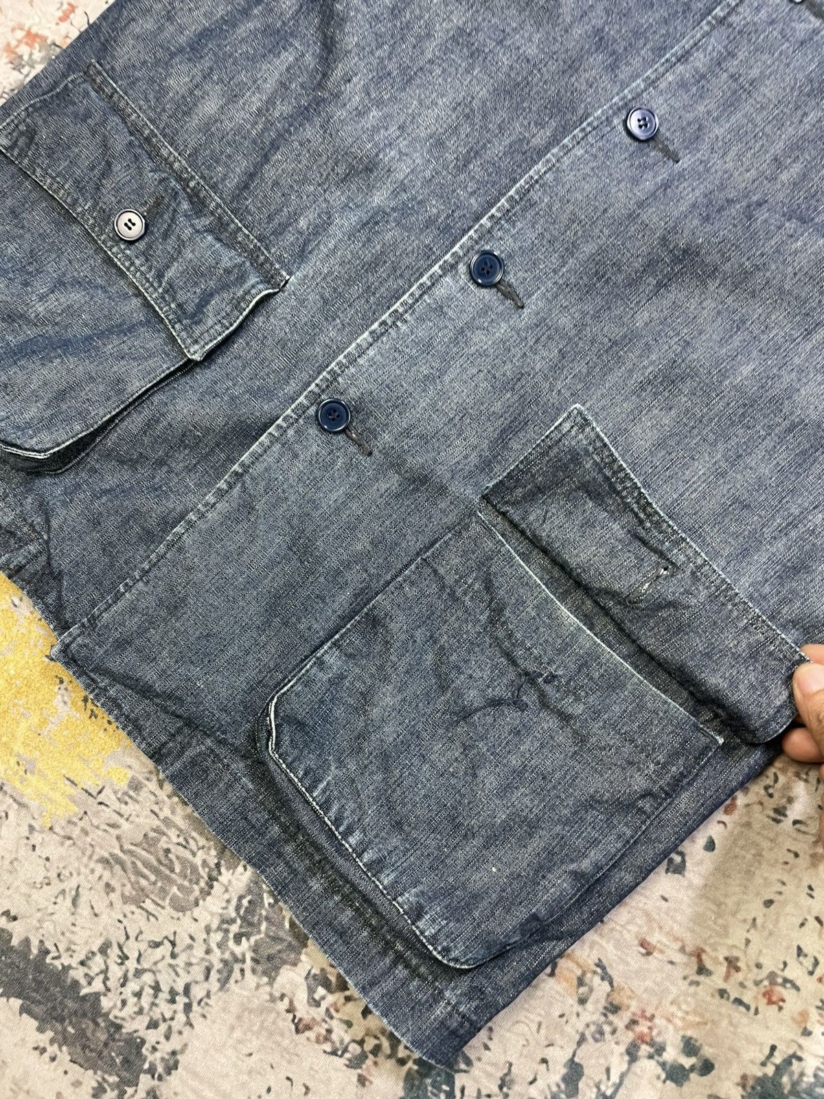 Vintage Vintage Denim Workwear Chore Jacket Size US M / EU 48-50 / 2 - 6 Thumbnail