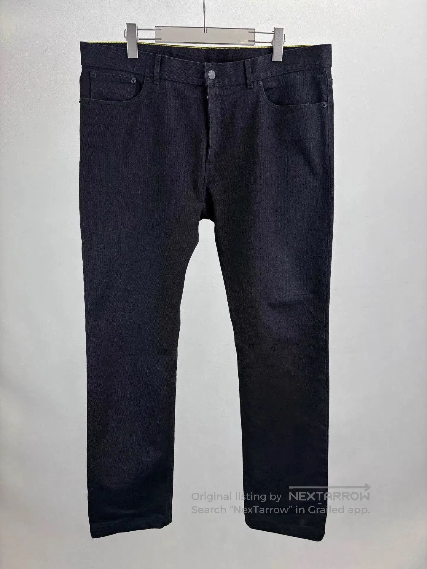 Louis Vuitton Black Denim Pants. Size US 40 / EU 56 - 1 Thumbnail