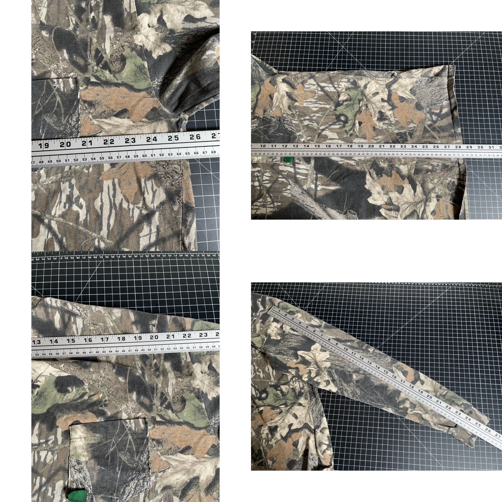 Vintage VINTAGE Mossy Oak Camo Pocket Long Sleeve T-Shirt 2XL Men Green 80s Camouflage Shirt Mens Size US XXL / EU 58 / 5 - 8 Thumbnail