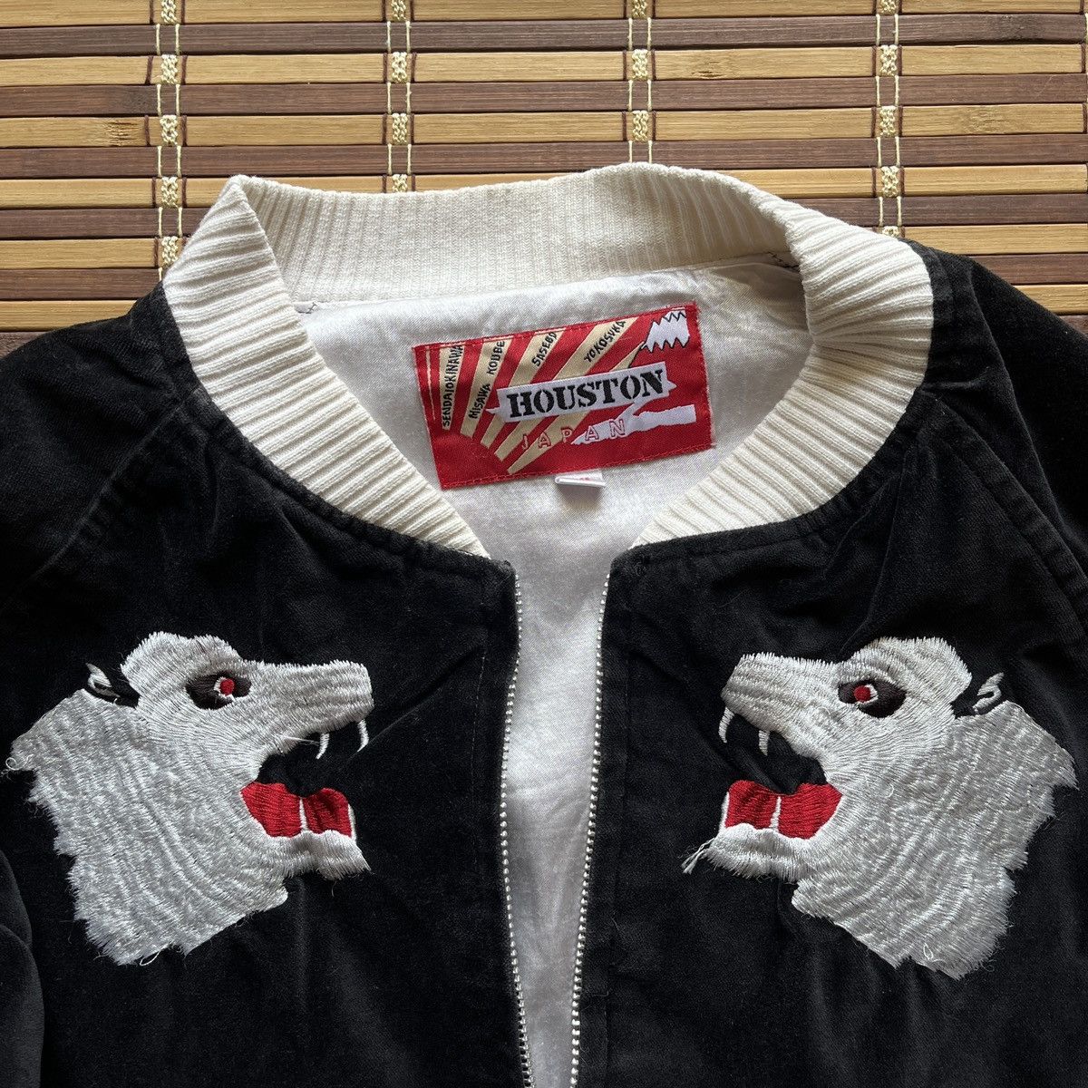 Toyo Enterprises × Vintage Vintage WW2 Velvet Sukajan Embroidery Japan Bomber Jacket Size US M / EU 48-50 / 2 - 20 Thumbnail