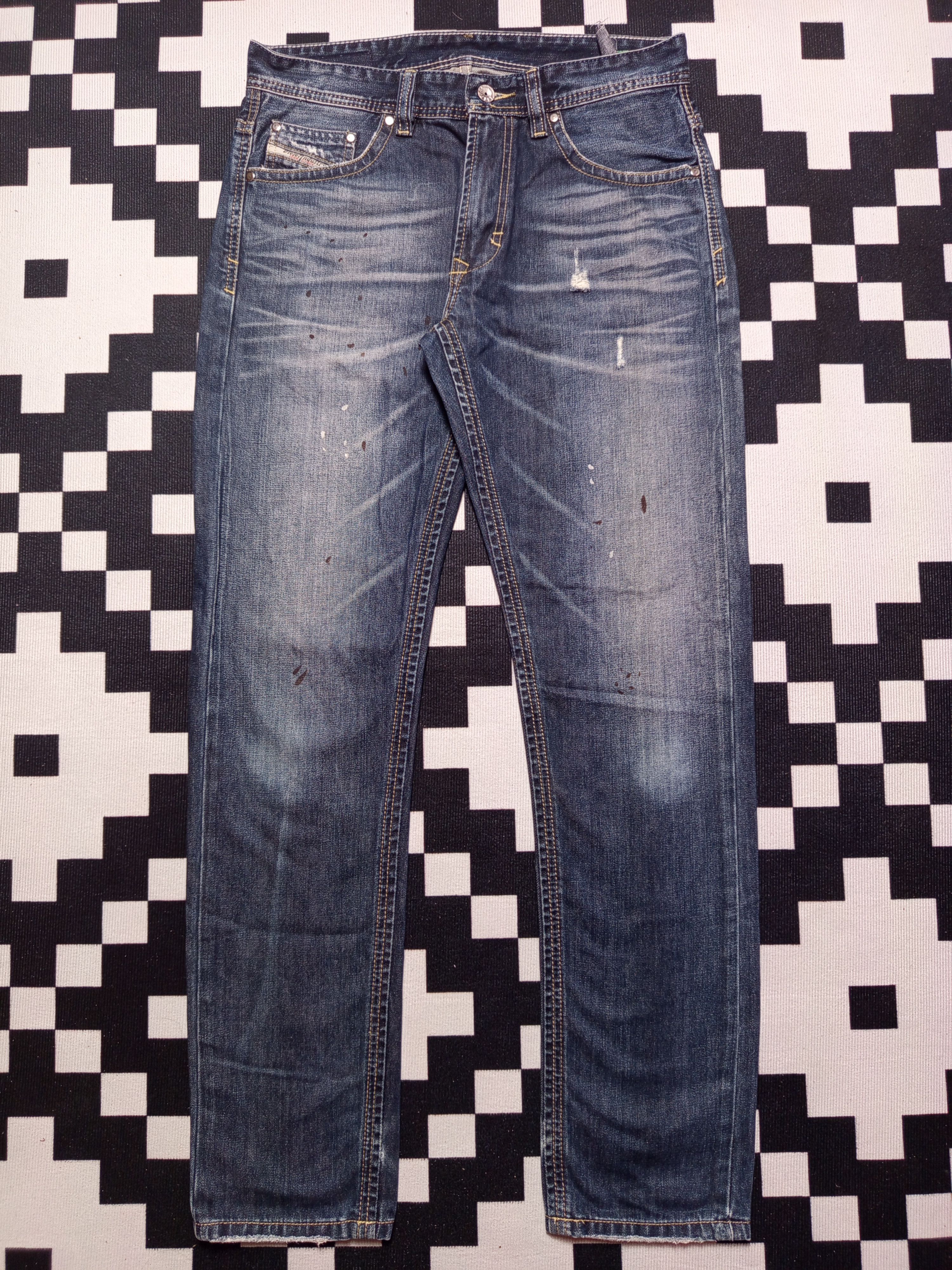 Diesel Distressed Diesel Painting Denim Size US 32 / EU 48 - 2 Thumbnail