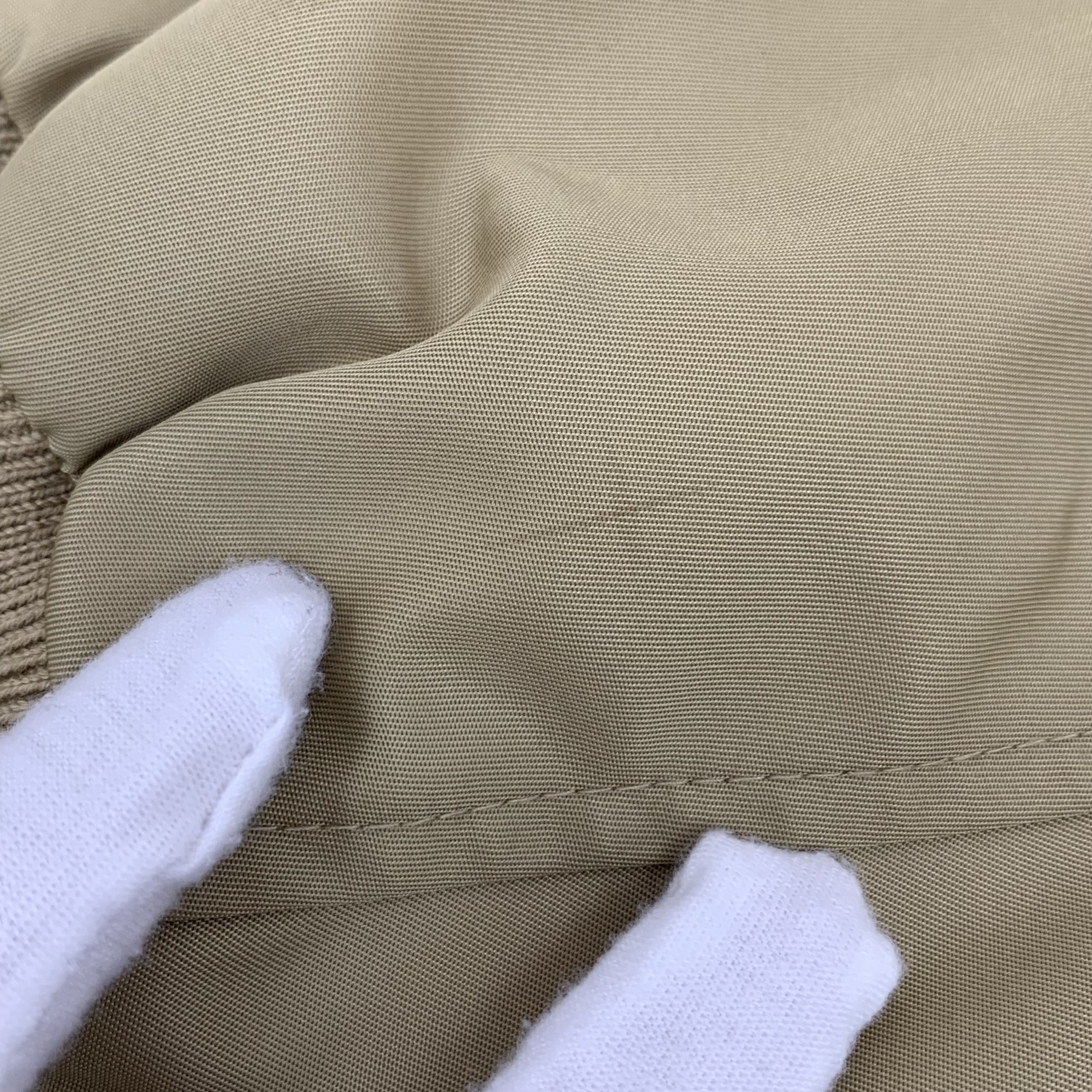 Burberry Burberry Stripe Detail Bomber Jacket Brown (M) Size US M / EU 48-50 / 2 - 5 Thumbnail