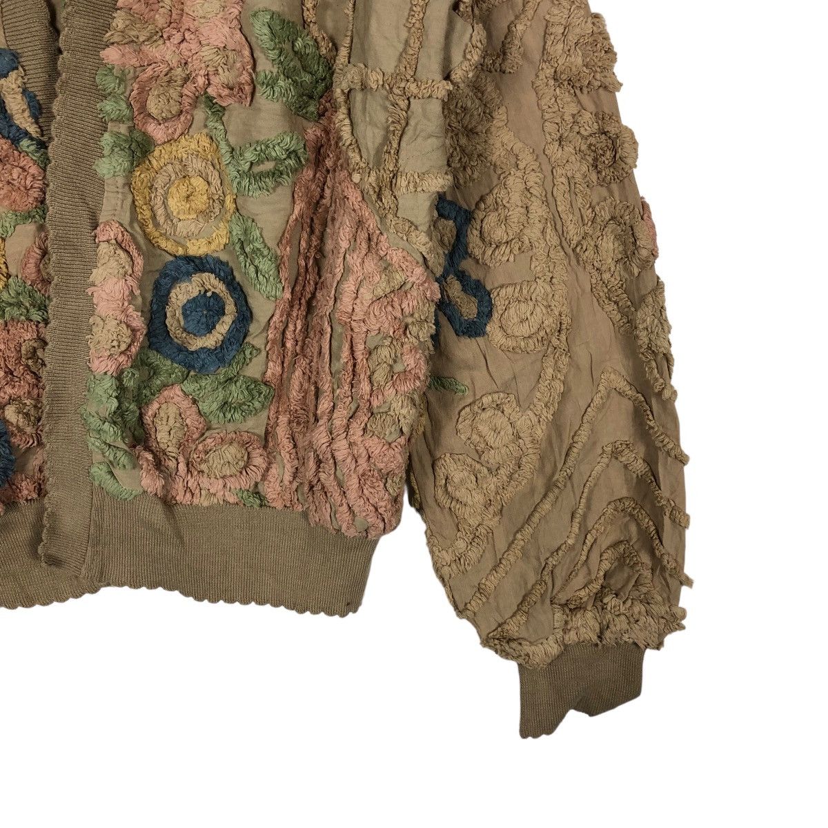 Japanese Brand 🔥90’s Vintage Cardigan Jacket Damze Quilted Flower Coogi Size US L / EU 52-54 / 3 - 5 Thumbnail