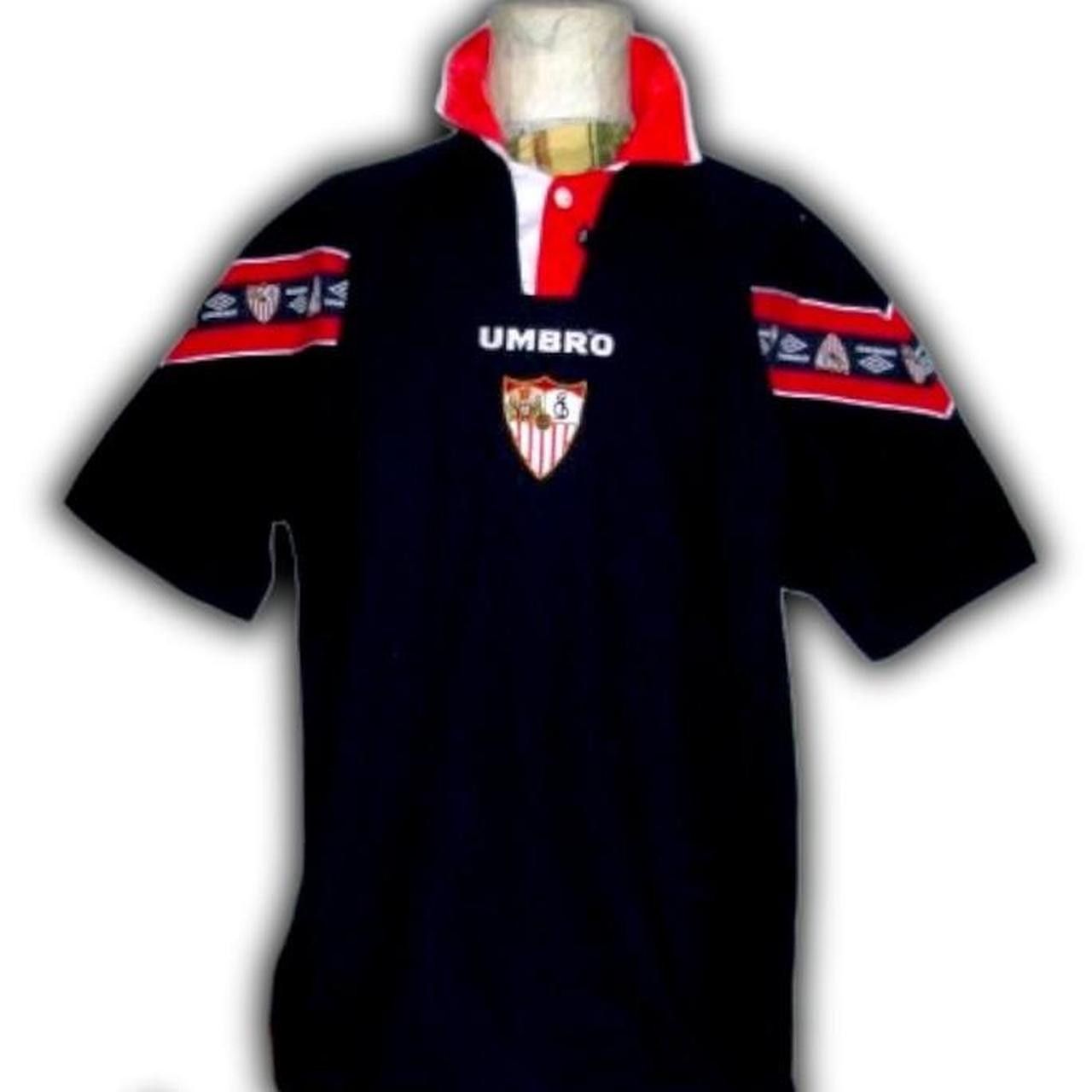 Umbro Fc Seville Sevilla 1998 1999 Third 3rd Shirt Jersey Joma Size US XL / EU 56 / 4 - 2 Thumbnail