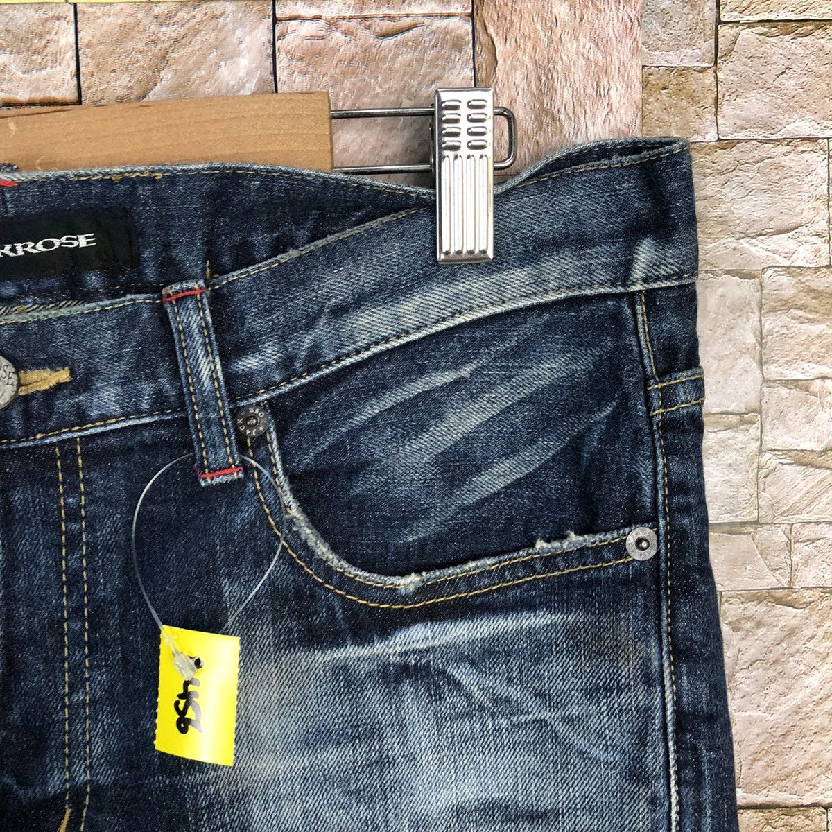 Japanese Brand Jack Rose Blue faded Denim Pants #A456 Size US 31 - 8 Thumbnail