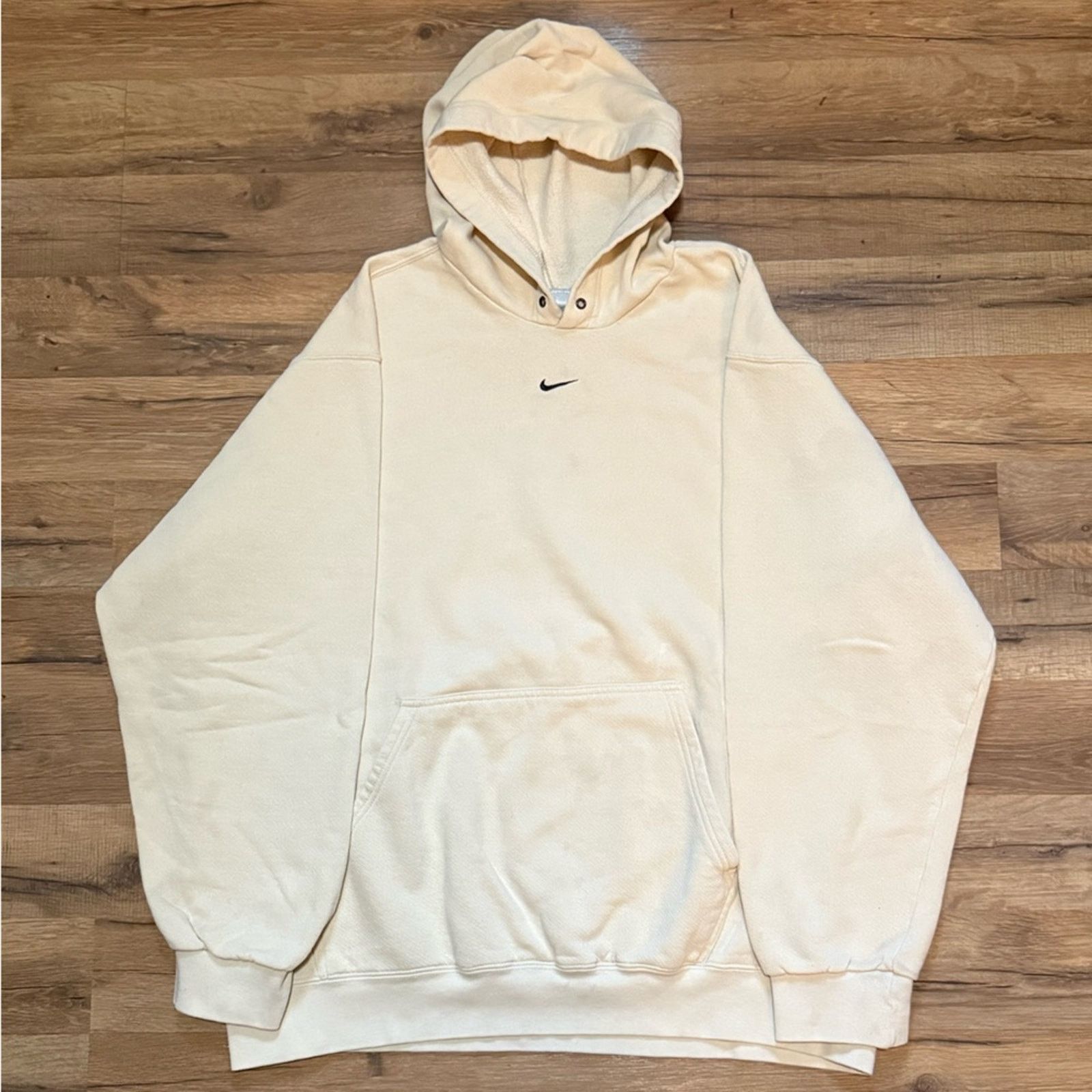 Nike Y2K Nike Center Swoosh Hoodie Size US XL / EU 56 / 4 - 1 Thumbnail