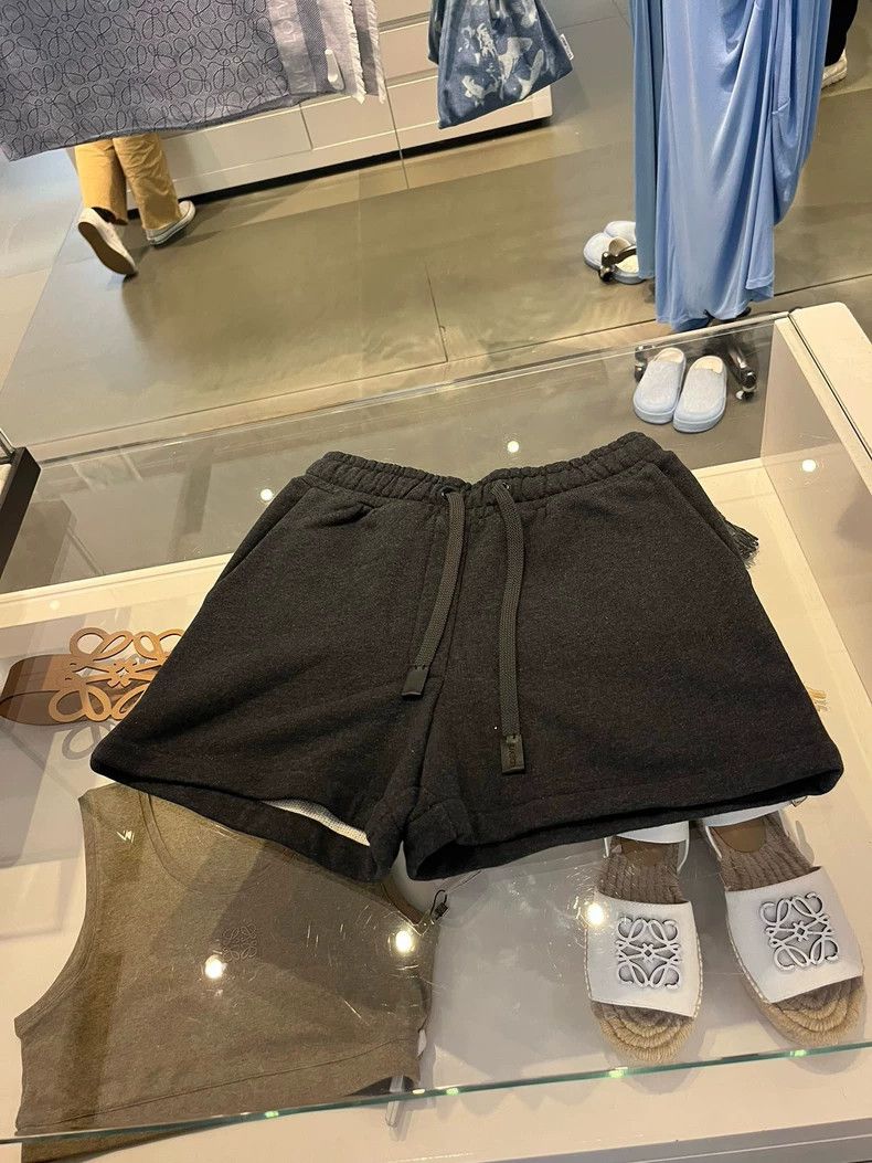 Loewe Casual Shorts in Black Color- DMC