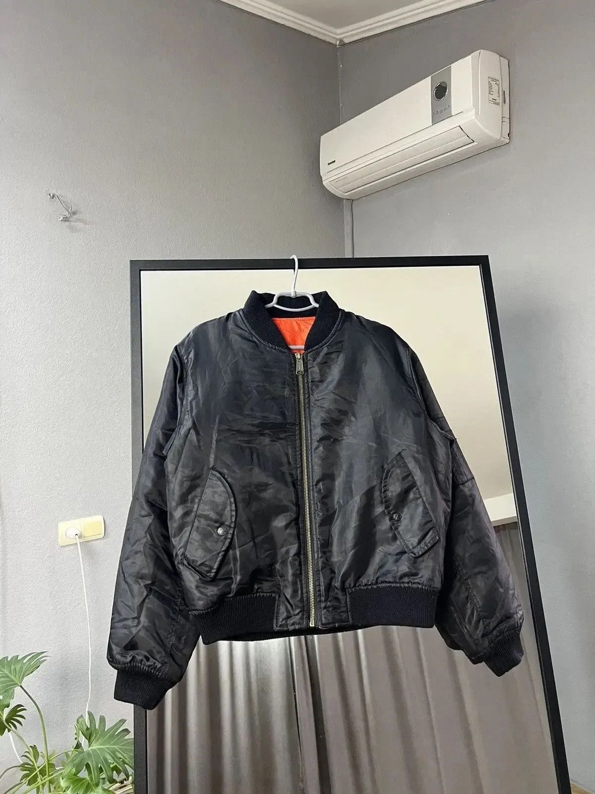Japanese Brand × Vintage VINTAGE Y2K MA 1 intermediate Bomber Alpha Industies jacket Size US M / EU 48-50 / 2 - 1 Thumbnail