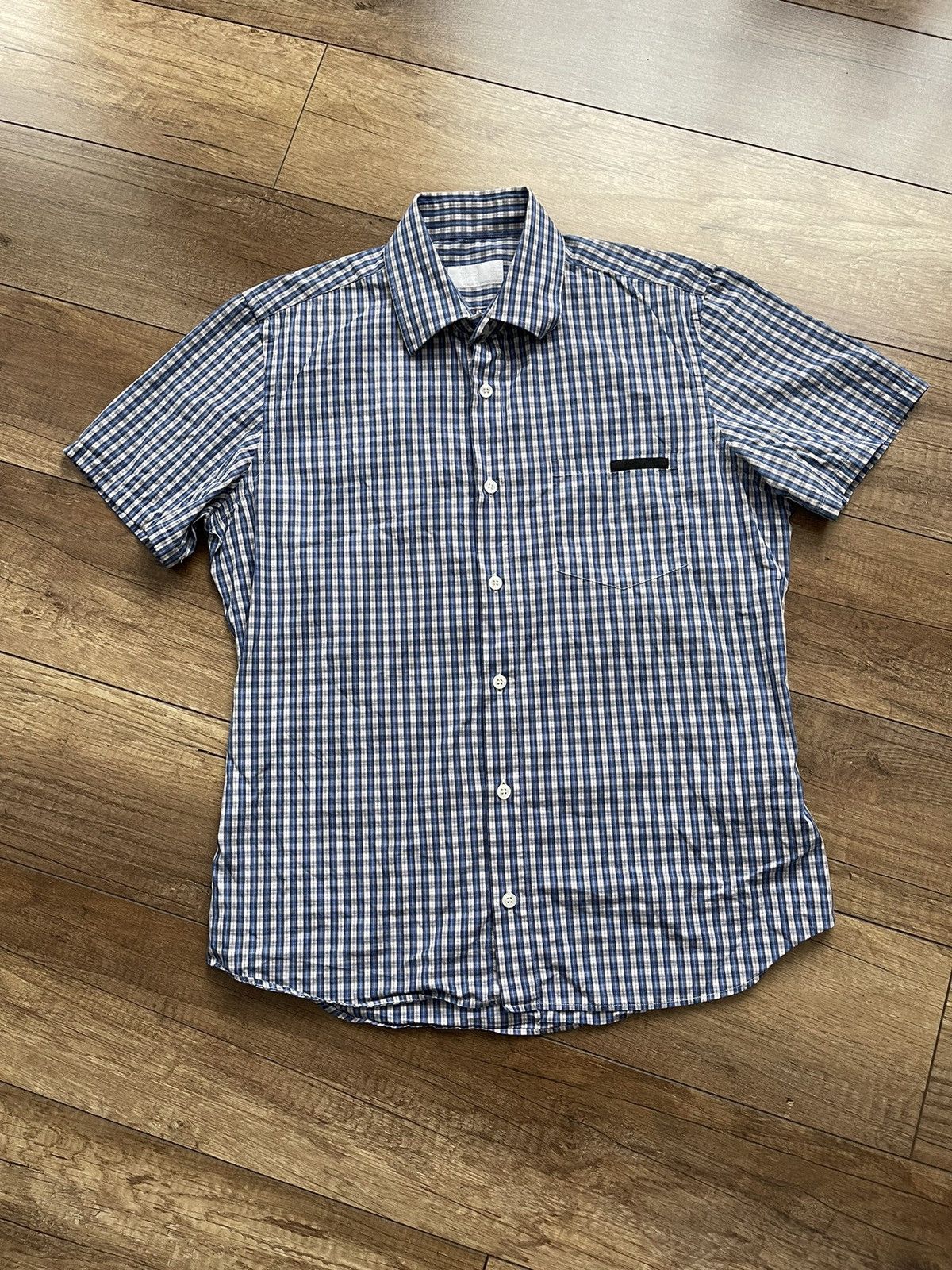Other Prada Milano Checked Shirt Button Up Size US M / EU 48-50 / 2 - 2 Thumbnail