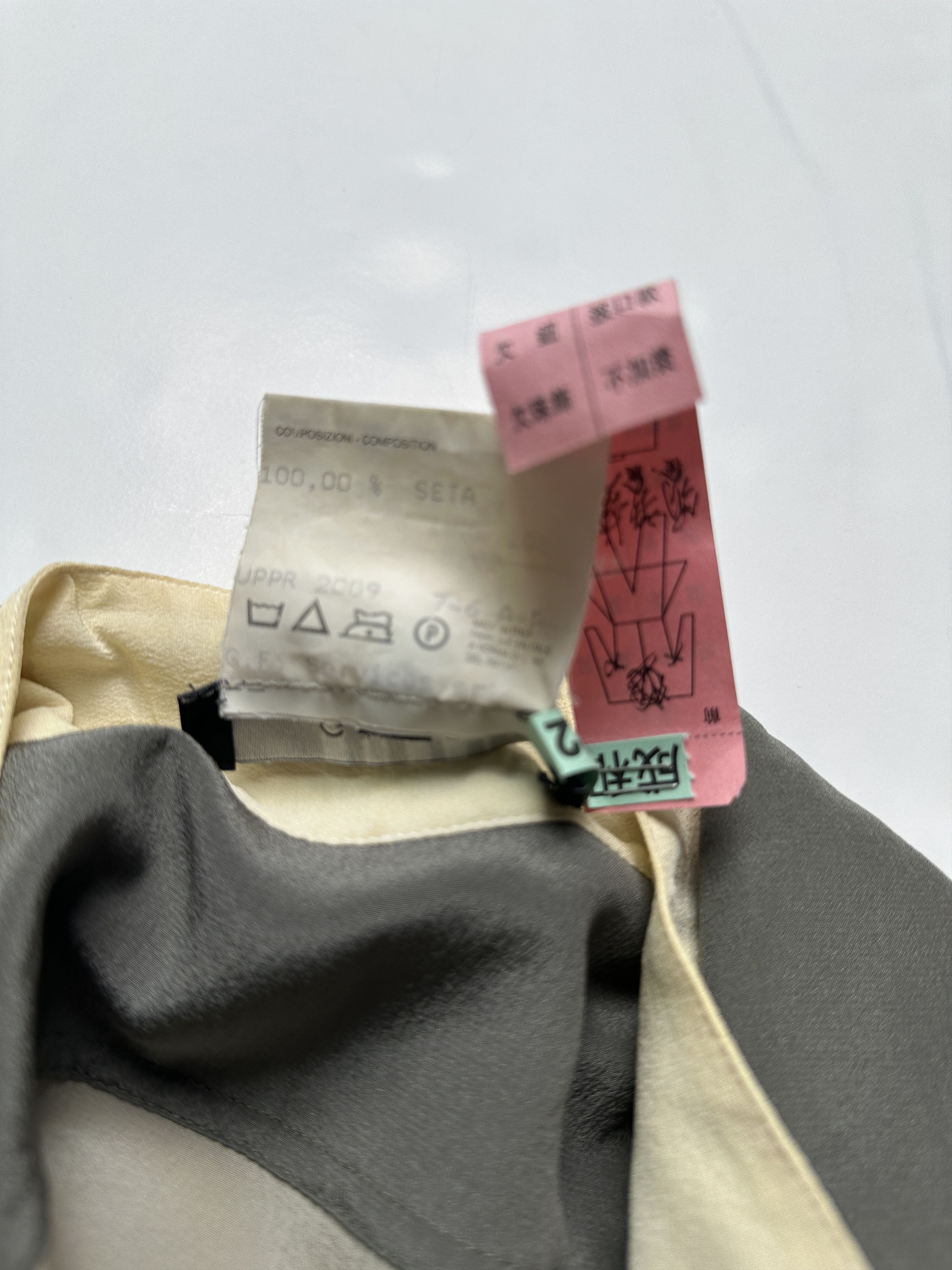 Gucci Gucci Grey Sleeveless Top With Drawstring Collar Design Size S / US 4 / IT 40 - 5 Thumbnail