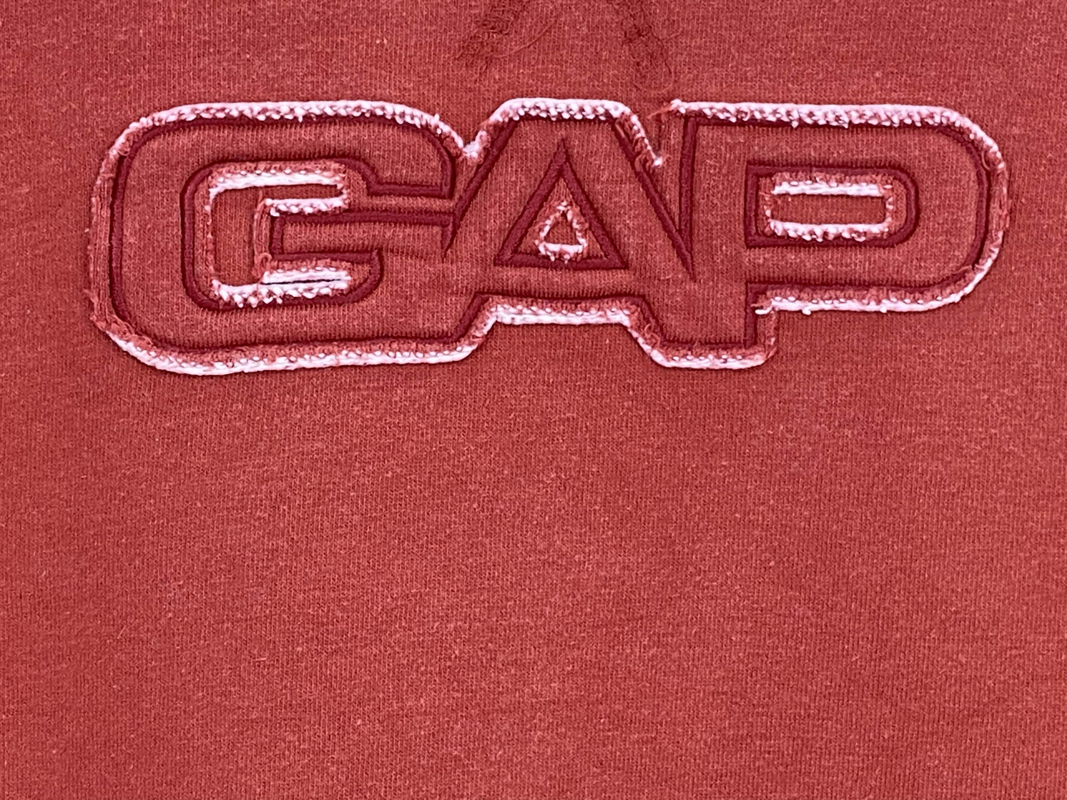 Gap Vintage Gap Red Embroidered Logo Sweatshirt Pullover 90s Size US S / EU 44-46 / 1 - 7 Thumbnail
