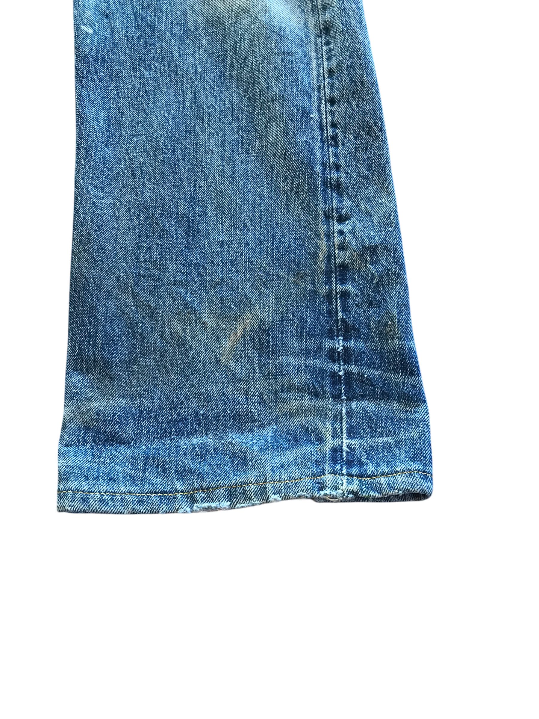Sugar Cane × Toyo Enterprises RARE Vintage Sugar Cane Toyo Enterprises Denim Selvedge Size US 29 - 16 Thumbnail