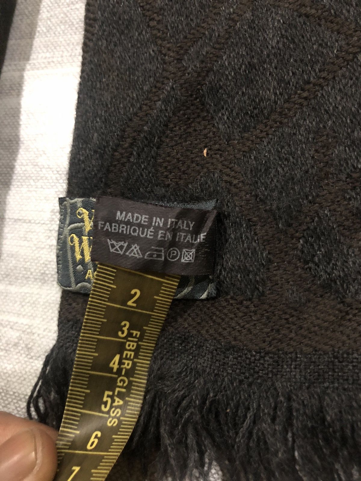 Vivienne Westwood Vivienne Westwood Full Print Wool Scarf Muffler Size ONE SIZE - 13 Thumbnail
