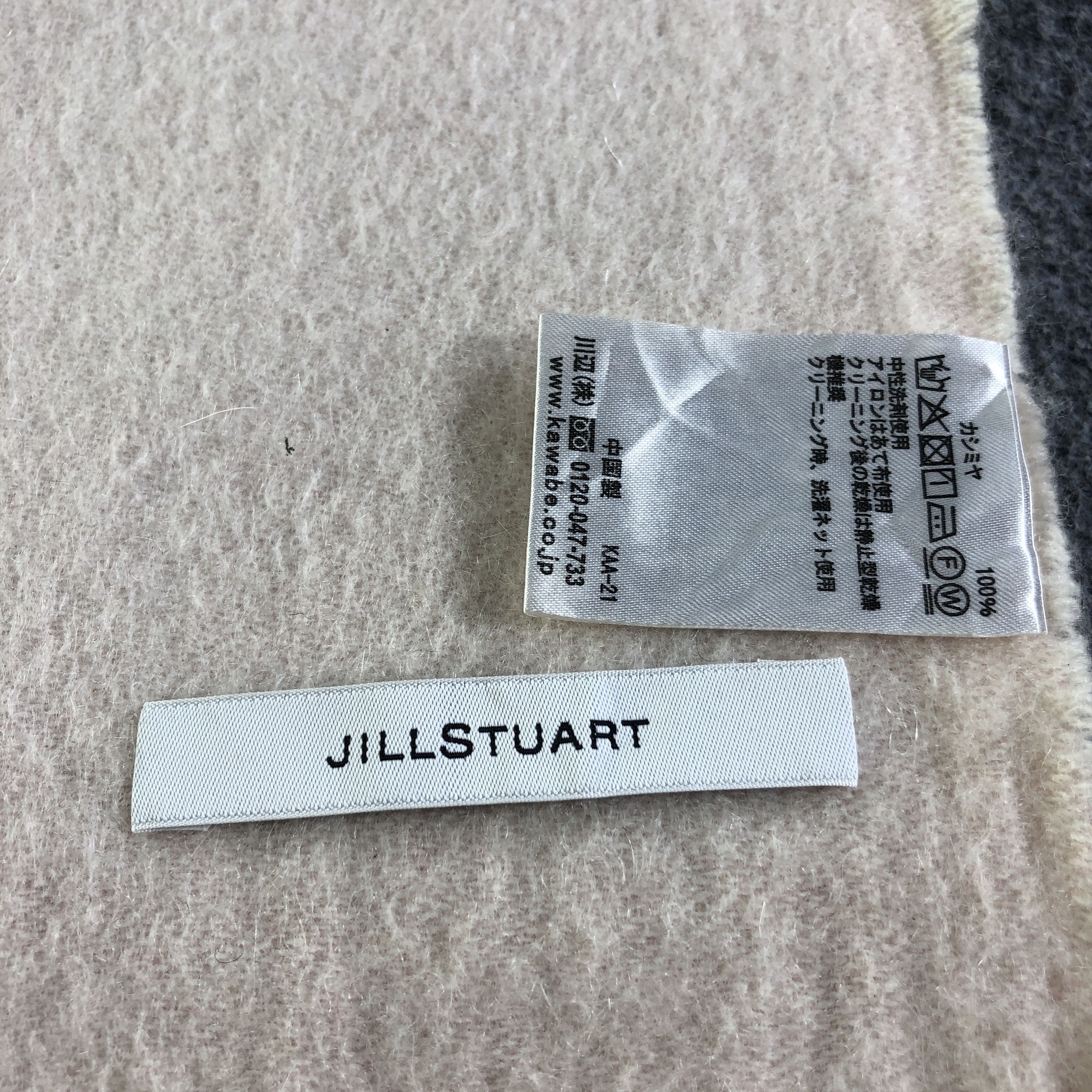 Jil Stuart Cashmere Scarf Muffler Neckwear V2729