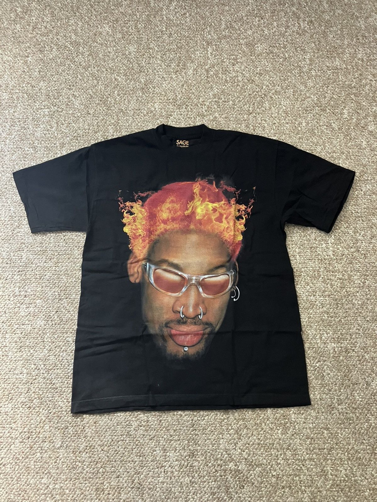 NBA Rodman Hot Head T-shirt Size US M / EU 48-50 / 2 - 1 Thumbnail