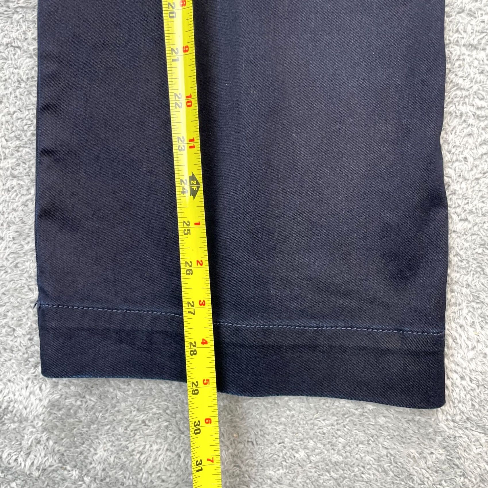 Gap VINTAGE Gap Pants Womens 2P Petite Blue 1969 Chino High Rise Wide-Leg Flare Bootcut Shirt? Size 26" / US 2 / IT 38 - 7 Thumbnail