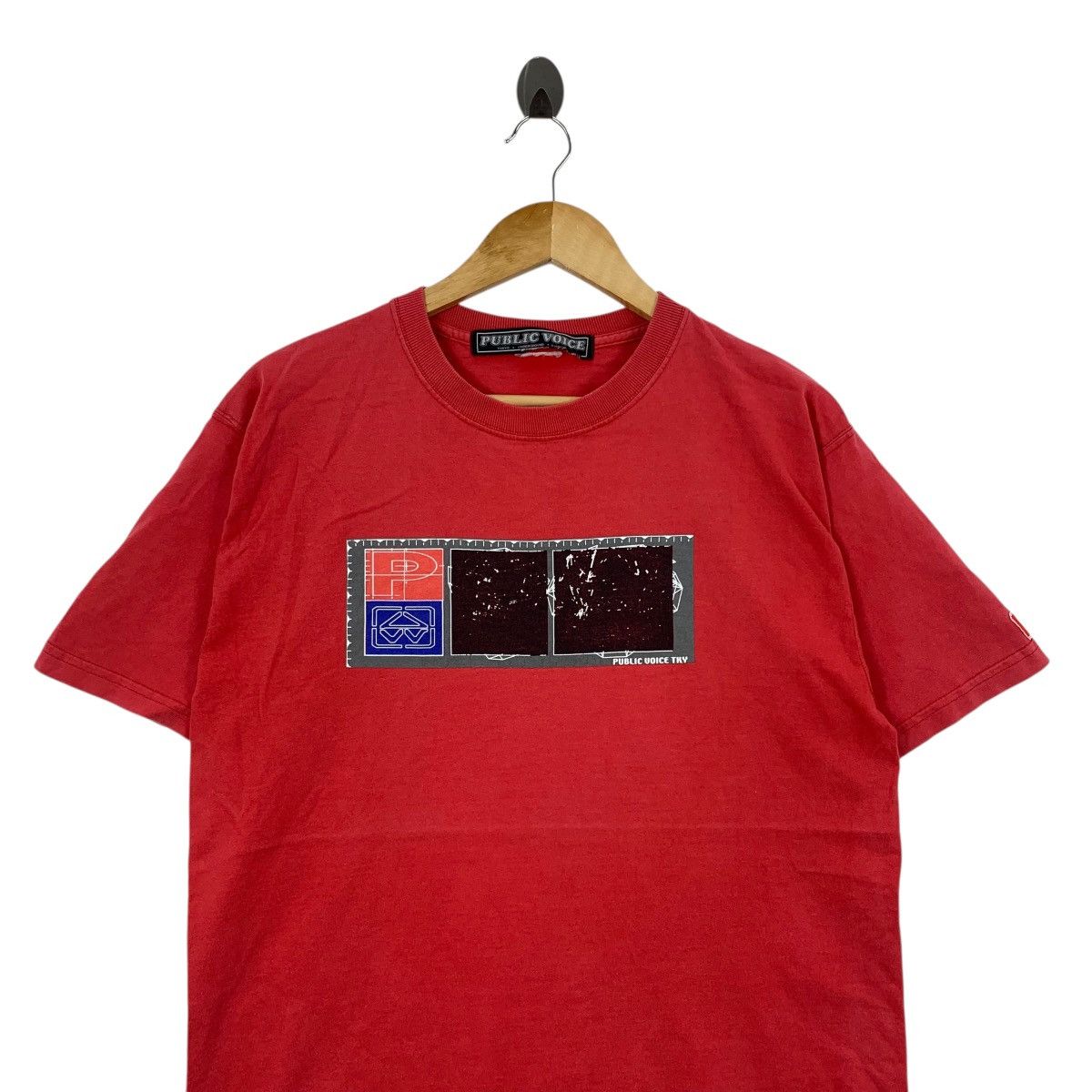 Vintage Vintage PUBLIC VOICE Streetwear Tokyo Underground Tshirt Size US M / EU 48-50 / 2 - 2 Thumbnail