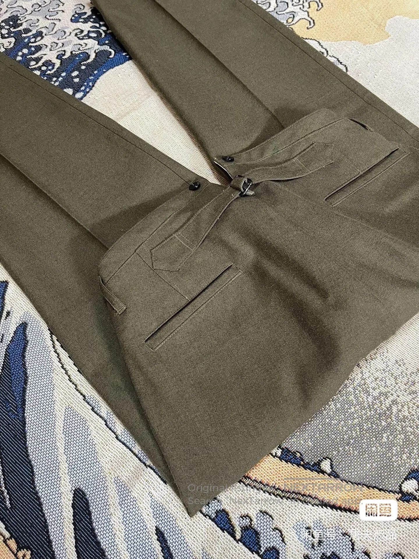 At Last & Co at last&co Wool Military Pants. Size US 32 / EU 48 - 9 Thumbnail