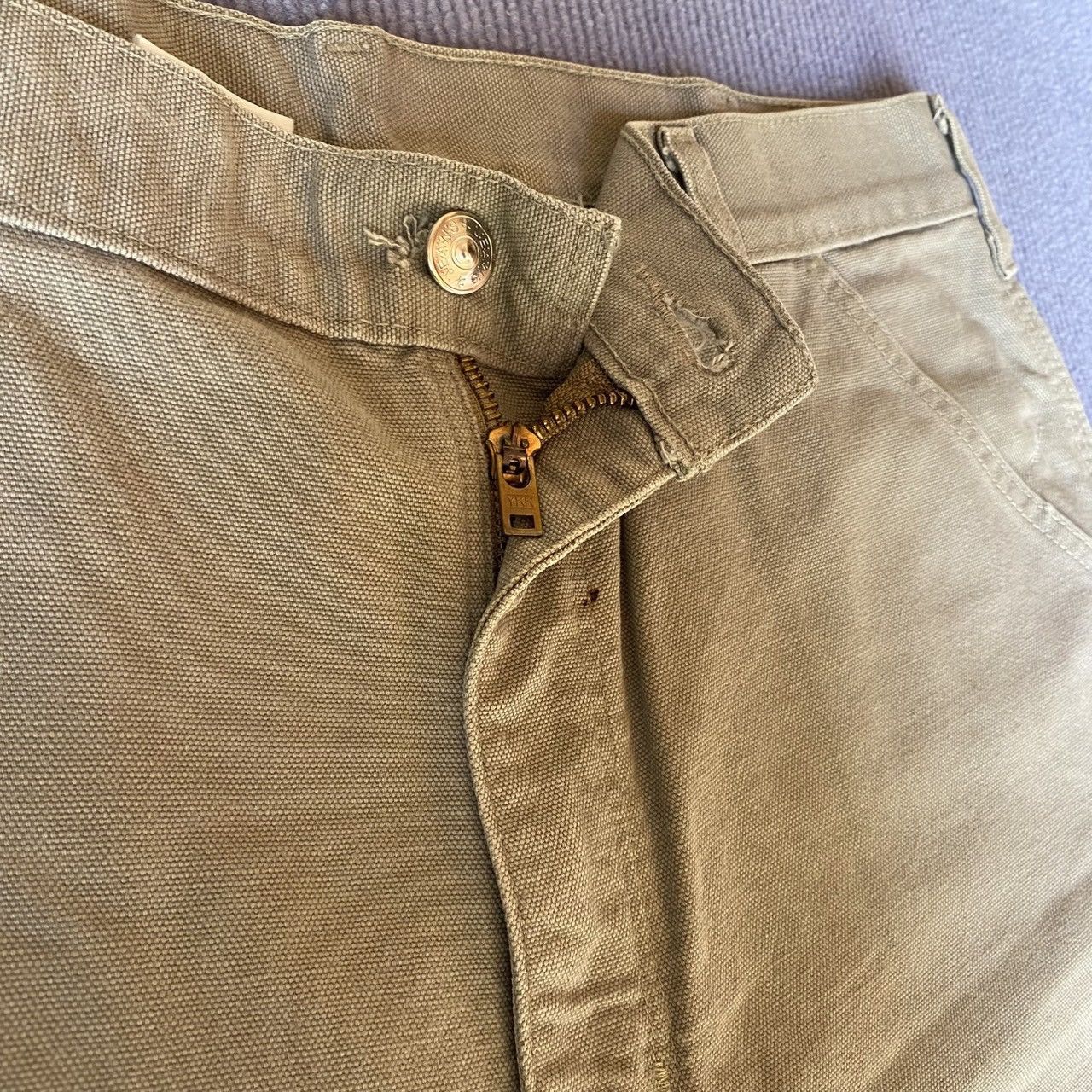 Carhartt × Vintage Crazy Vintage 90s Carhartt Shorts Size US 36 / EU 52 - 6 Thumbnail