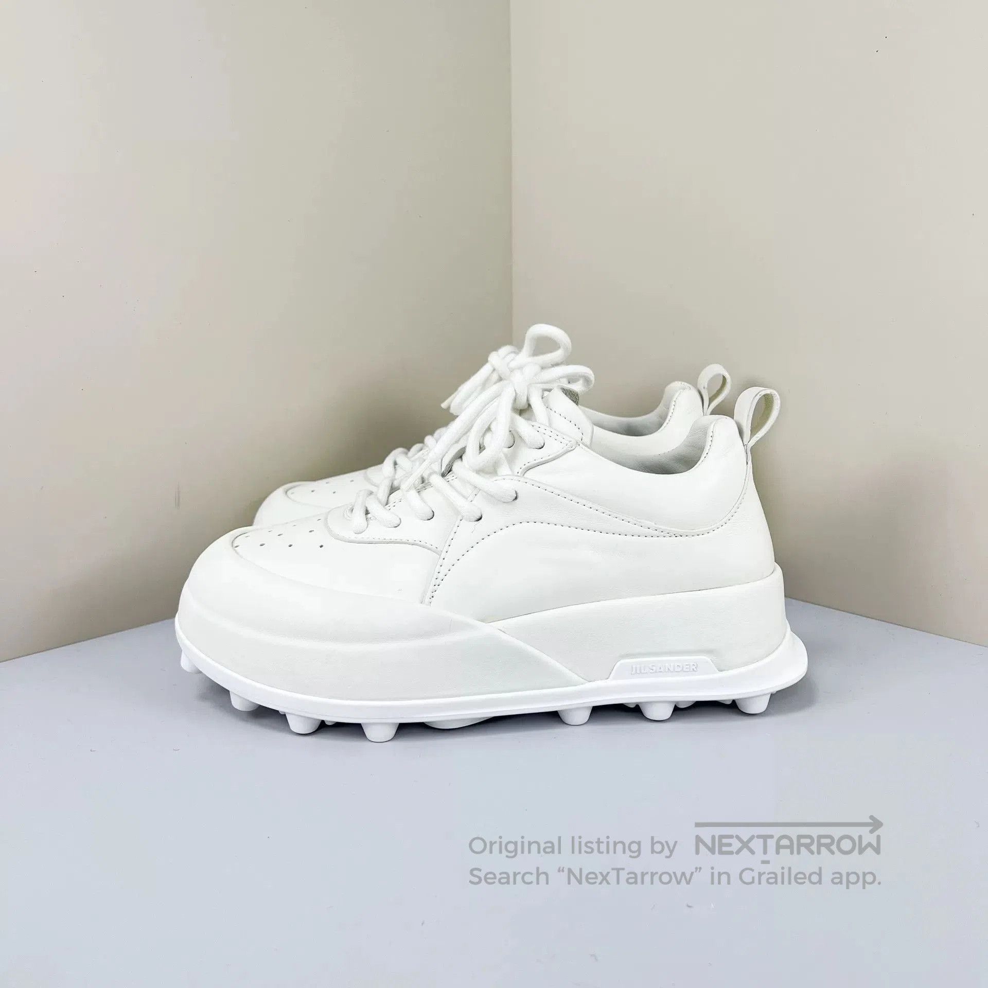 Jil Sander Jil Sander Thick-Soled Round-Toe Casual Shoes. Size US 4 / IT 34 - 1 Thumbnail
