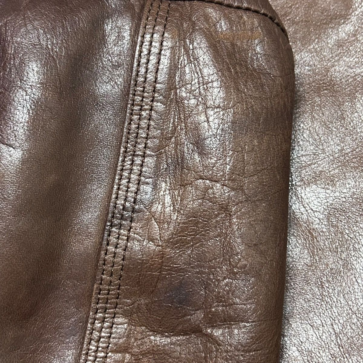 Porter 752 00s Porter Yoshida leather shoulder bag unisex brown Size ONE SIZE - 9 Thumbnail