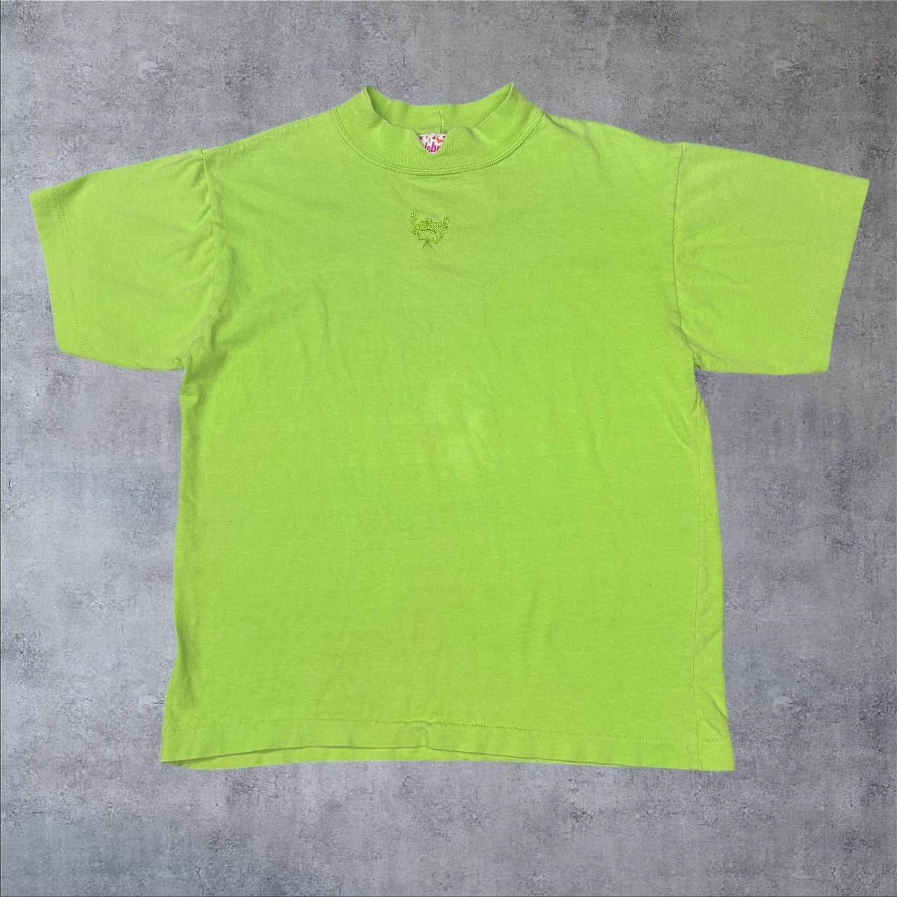Other Vintage Neon Green Tshirt Size S / US 4 / IT 40 - 1 Thumbnail