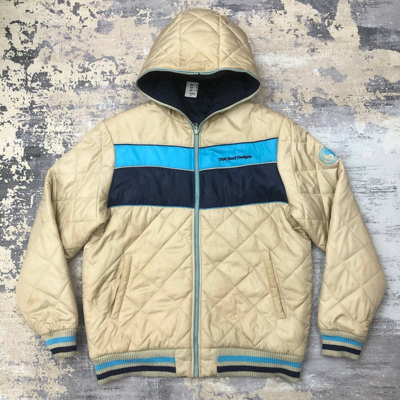 Japanese Brand Y117. T&C SURF DESIGNS HAWAII REVERSIBLE PUFFER JACKET Size US XL / EU 56 / 4 - 1 Thumbnail