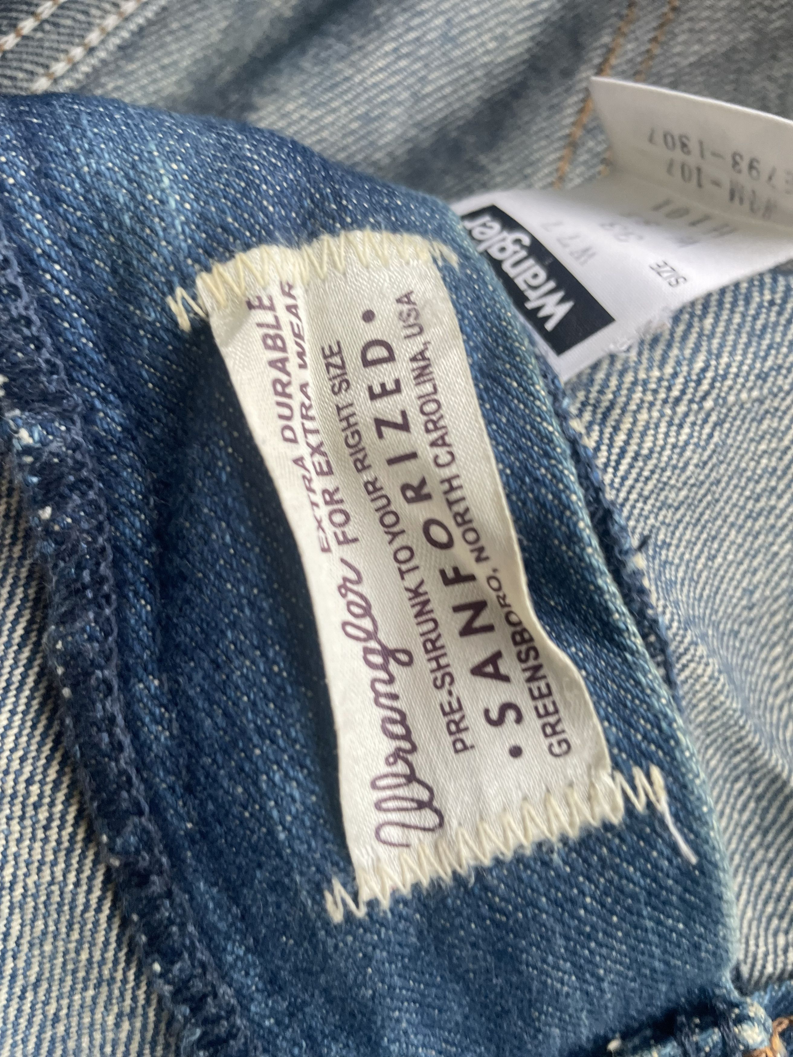 Wrangler Vintage Wrangler Flare Western Denim Size US 35 - 10 Thumbnail