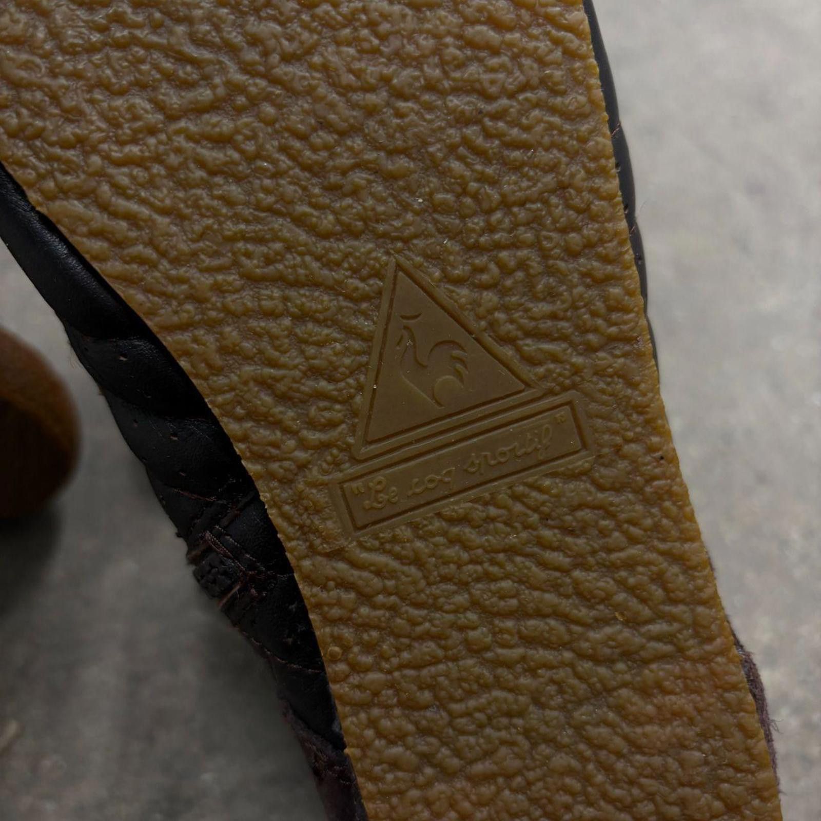 Le Coq Sportif Vintage Le Coq Sportif Genuine Leather Boxing Boots Brown 39 Size US 8.5 / IT 38.5 - 4 Thumbnail