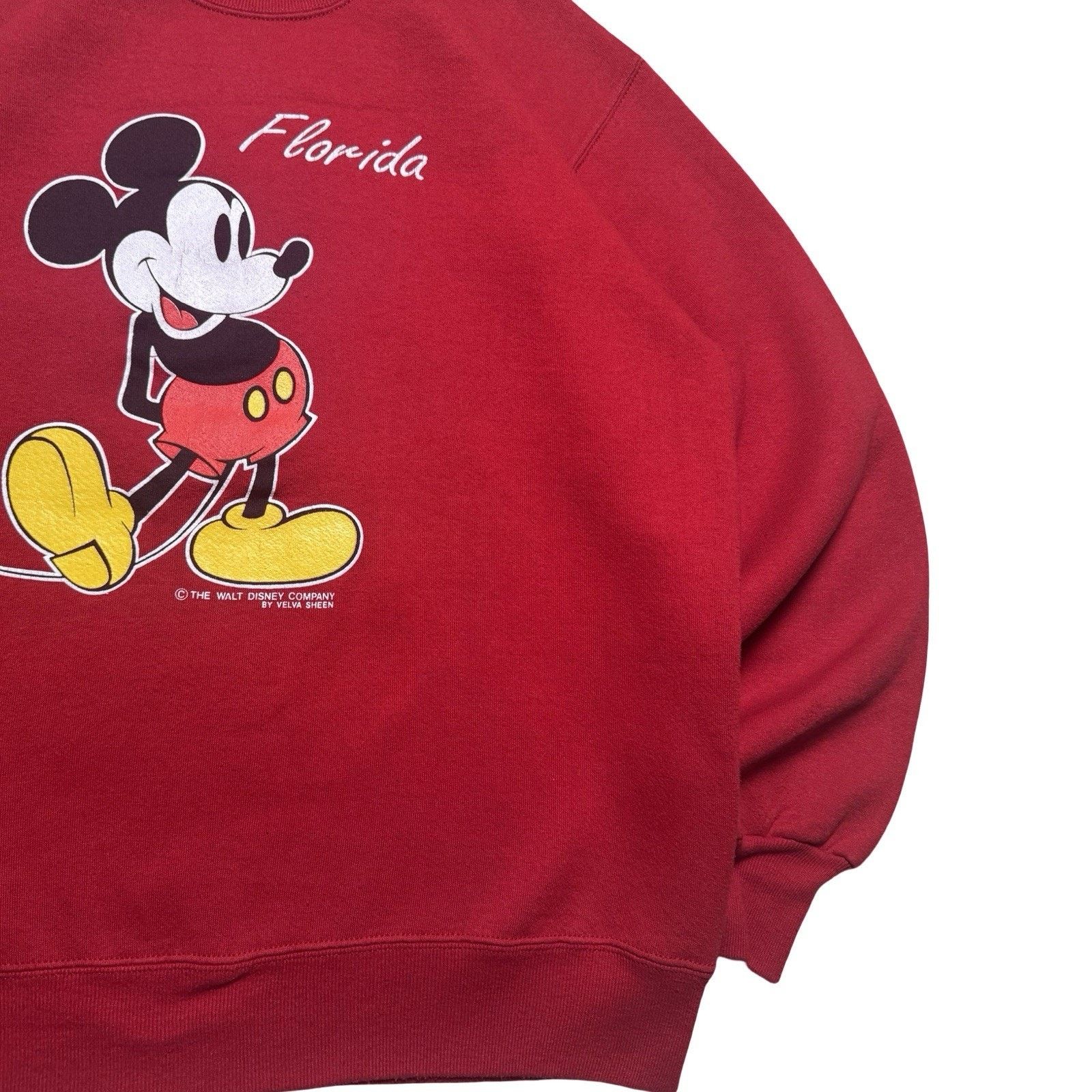 Vintage Vintage 90s Mickey Mouse Graphic Pullover Sweatshirt Mens XL Size US XL / EU 56 / 4 - 2 Thumbnail