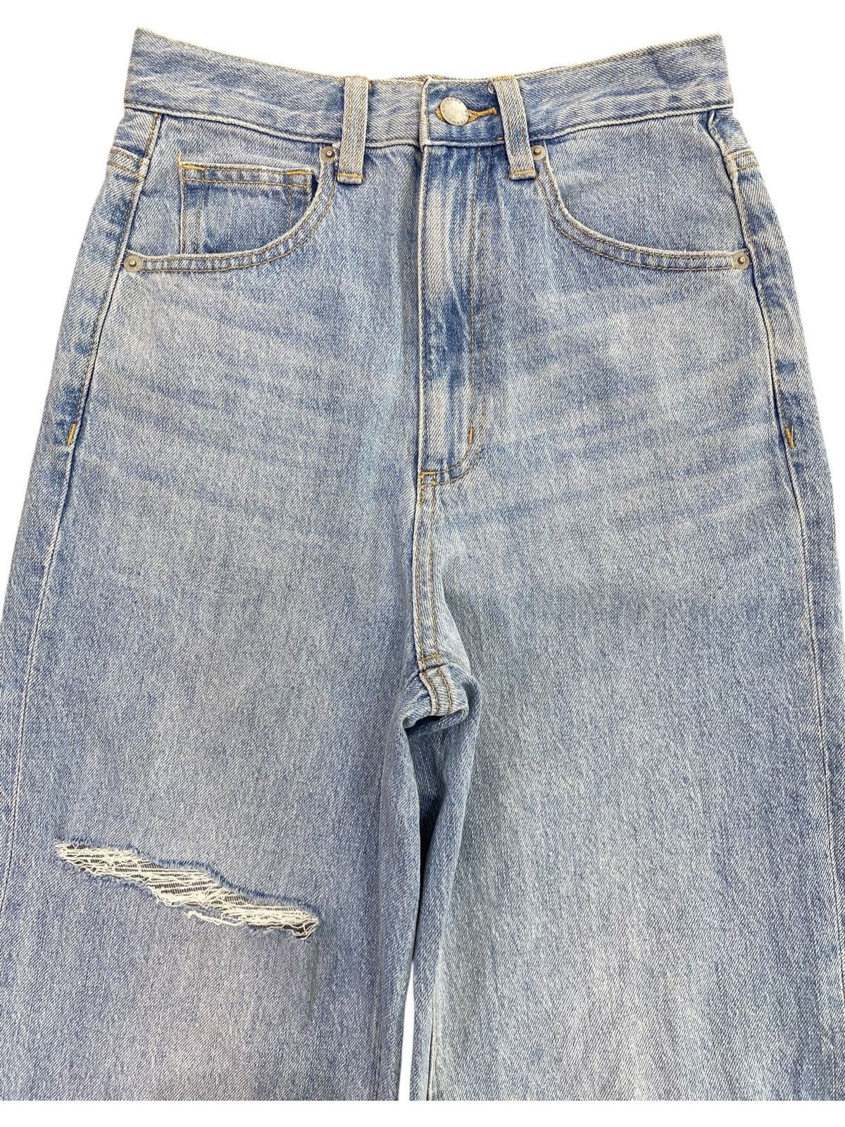 GU × Undercover GU Brand Blue Wash Baggy Style Jeans Size 25" / US 0 / IT 36 - 2 Thumbnail