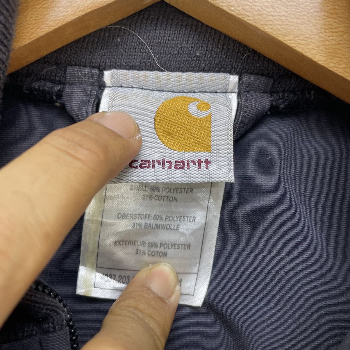 Carhartt 💥Vintage Carhartt Bomber Zip Up Jacket Size US M / EU 48-50 / 2 - 6 Thumbnail