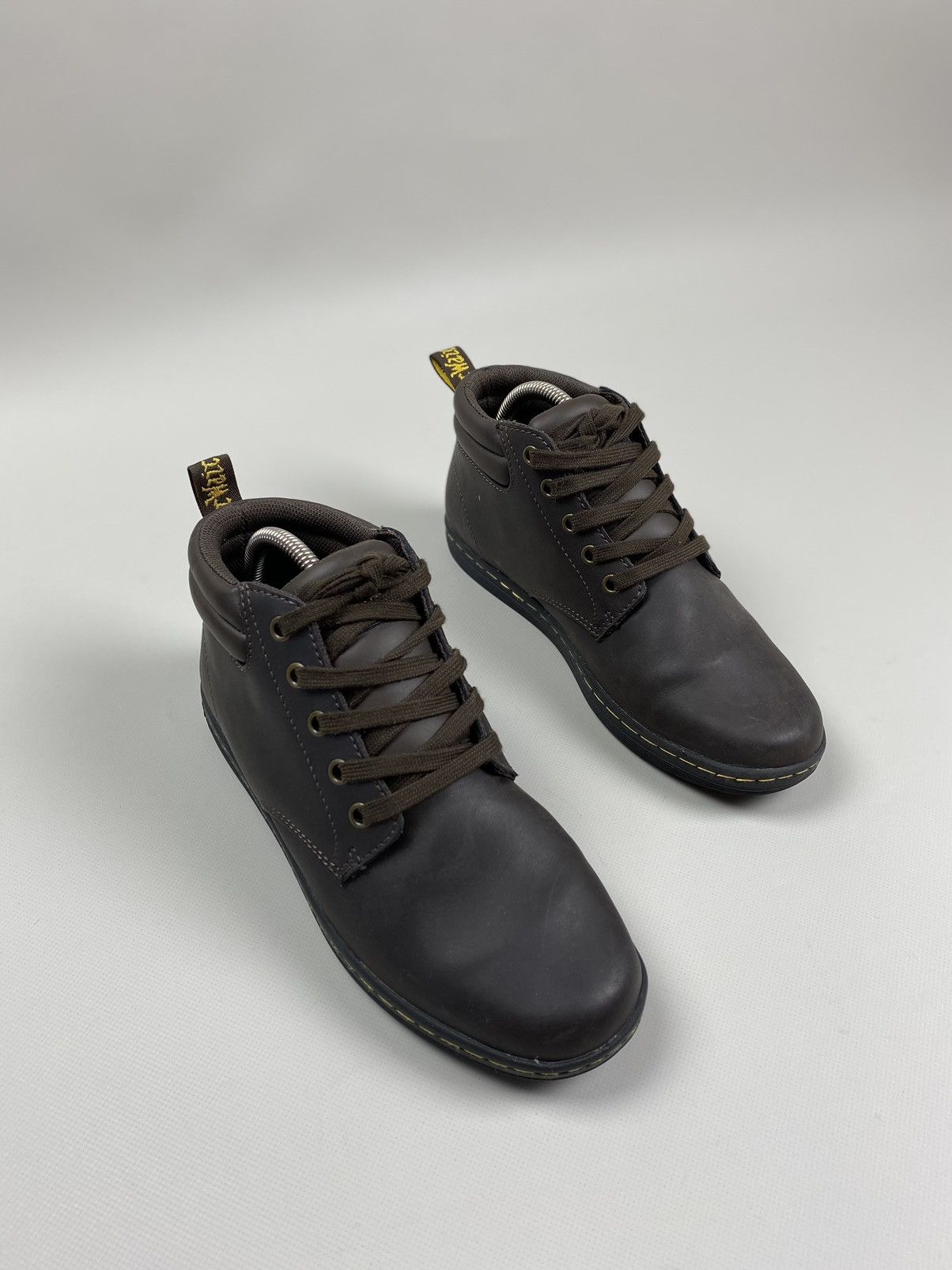 Dr. Martens × Vintage Dr. Martens Maleke ladies leather boots shoes Size US 8 / IT 38 - 2 Thumbnail