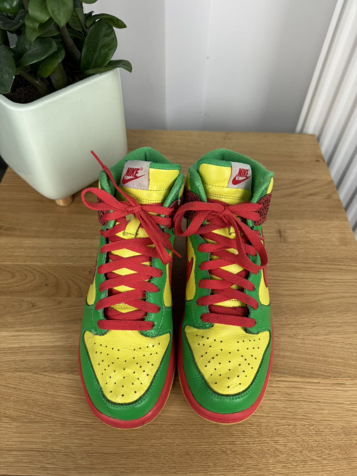 Nike Nike Dunk High Vintage y2k avant garde style shoes Size US 8 / IT 38 - 6 Thumbnail
