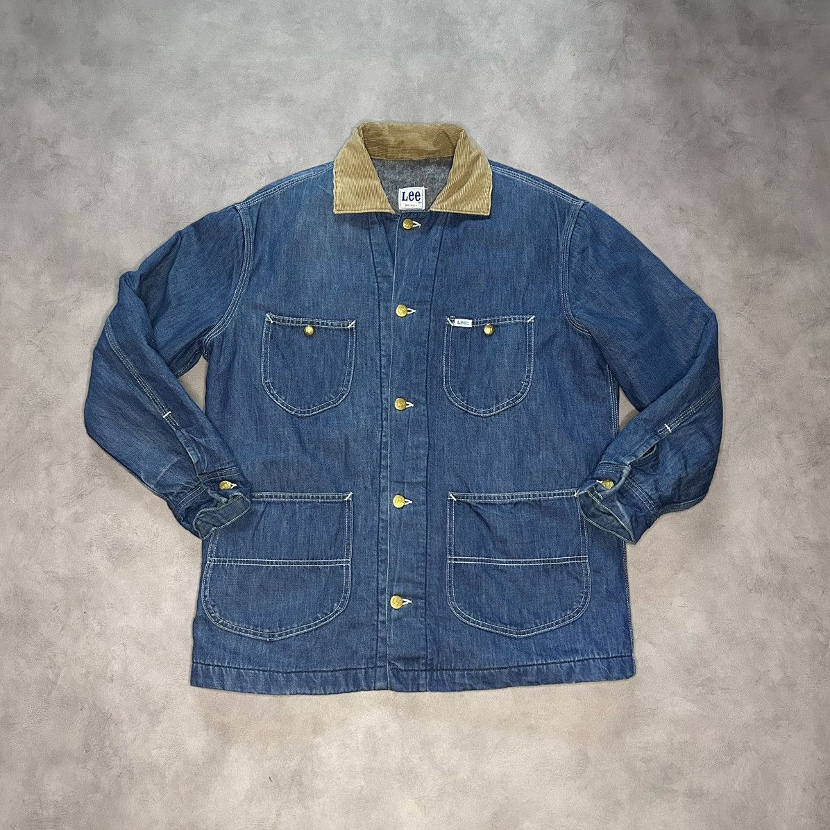 Lee U.S.A Men’s Jacket Denim Vintage Navy Size:M