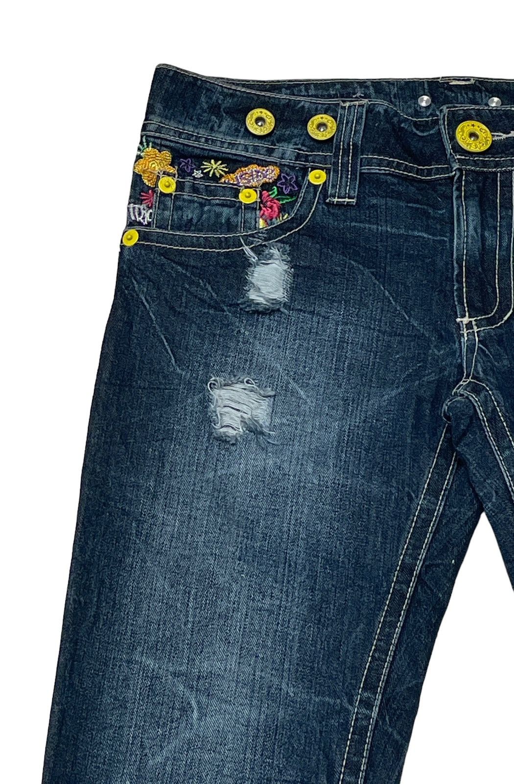 Designer × Vintage Vintage Brand Peace Authentic Jeans 2000s Size US 32 / EU 48 - 5 Thumbnail